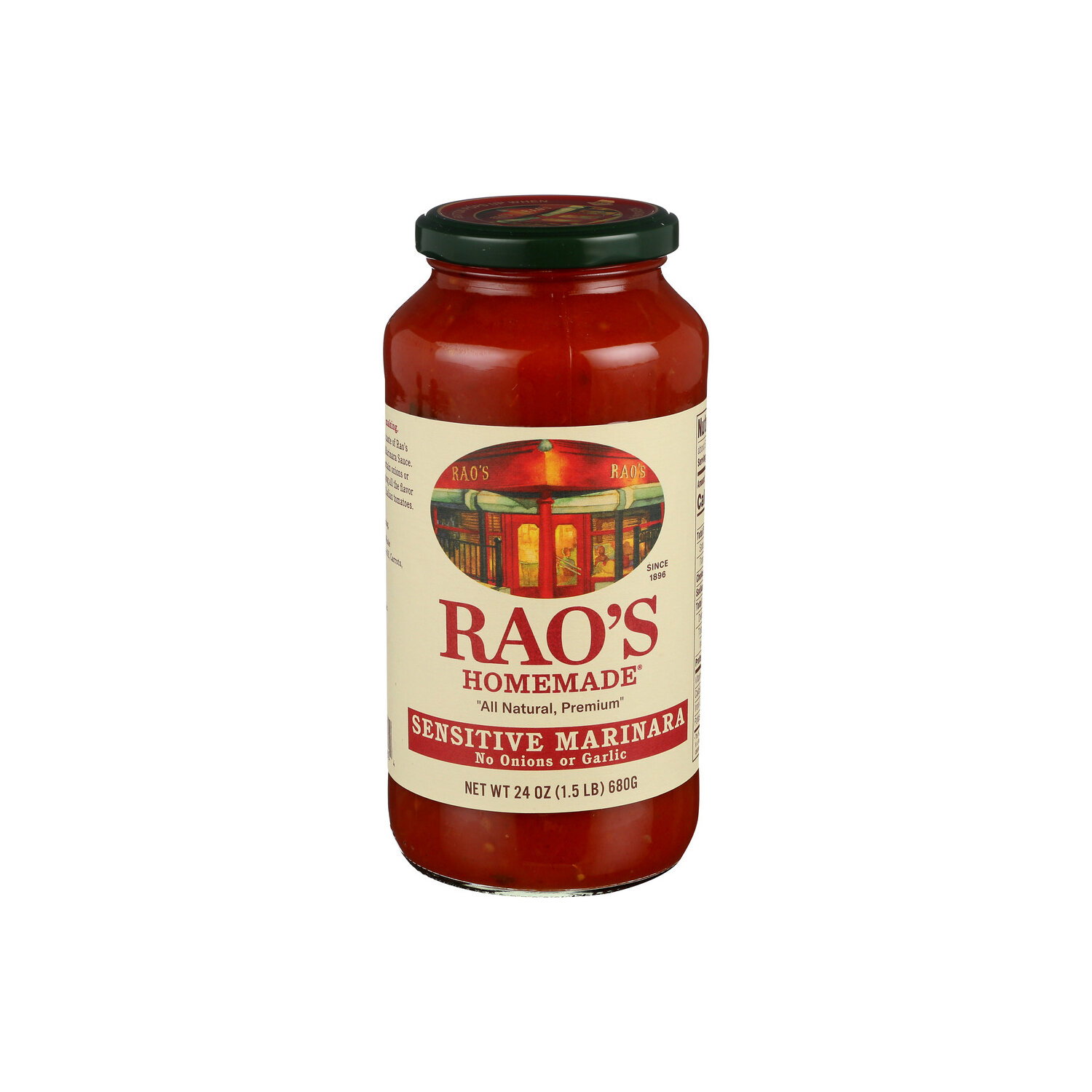 RAO's Homemade Sensitive Formula Marinara Sauce - 24 Ounce Image 1 of 4