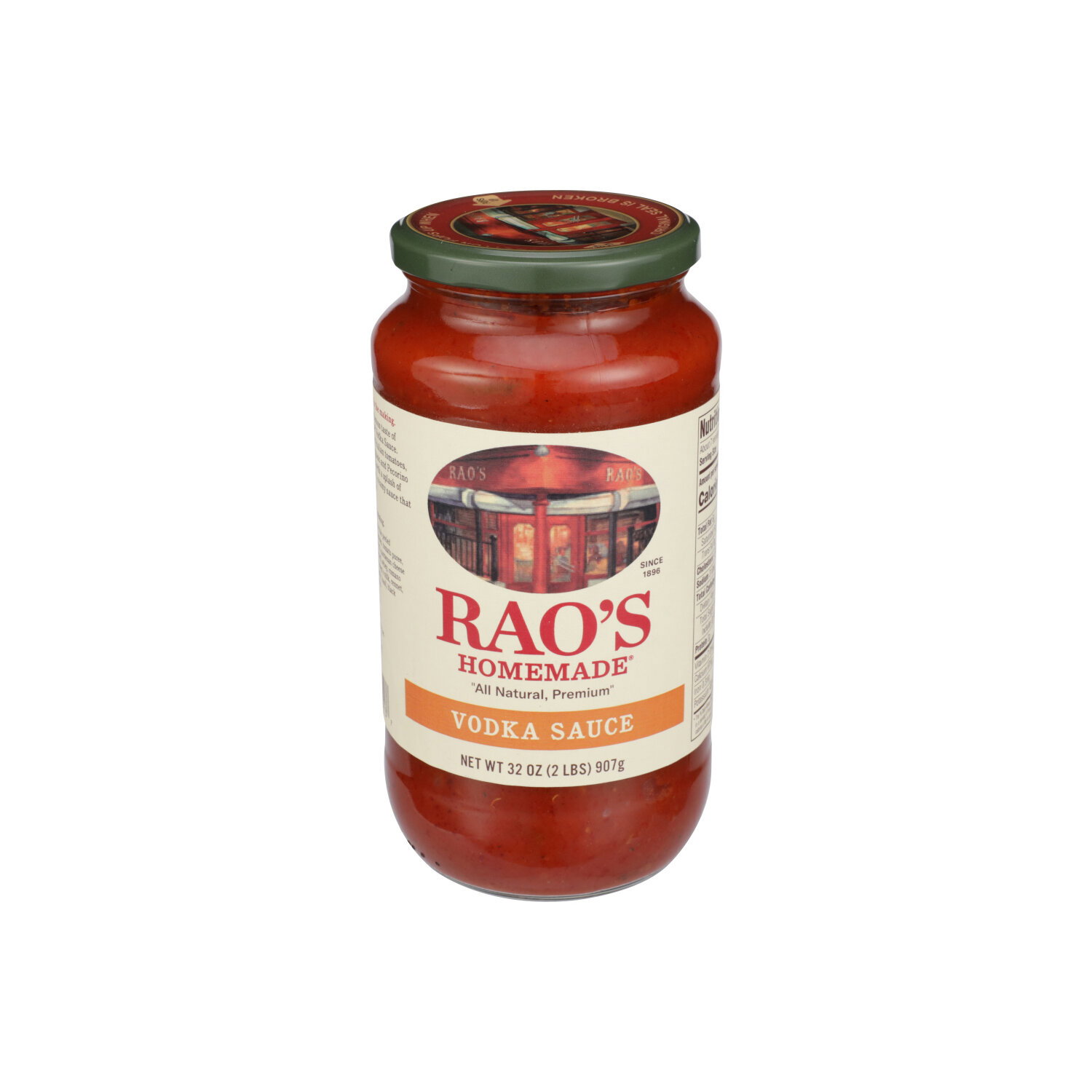 RAO's Homemade Pasta Sauce Vodka - 32 Ounce Image 1 of 2