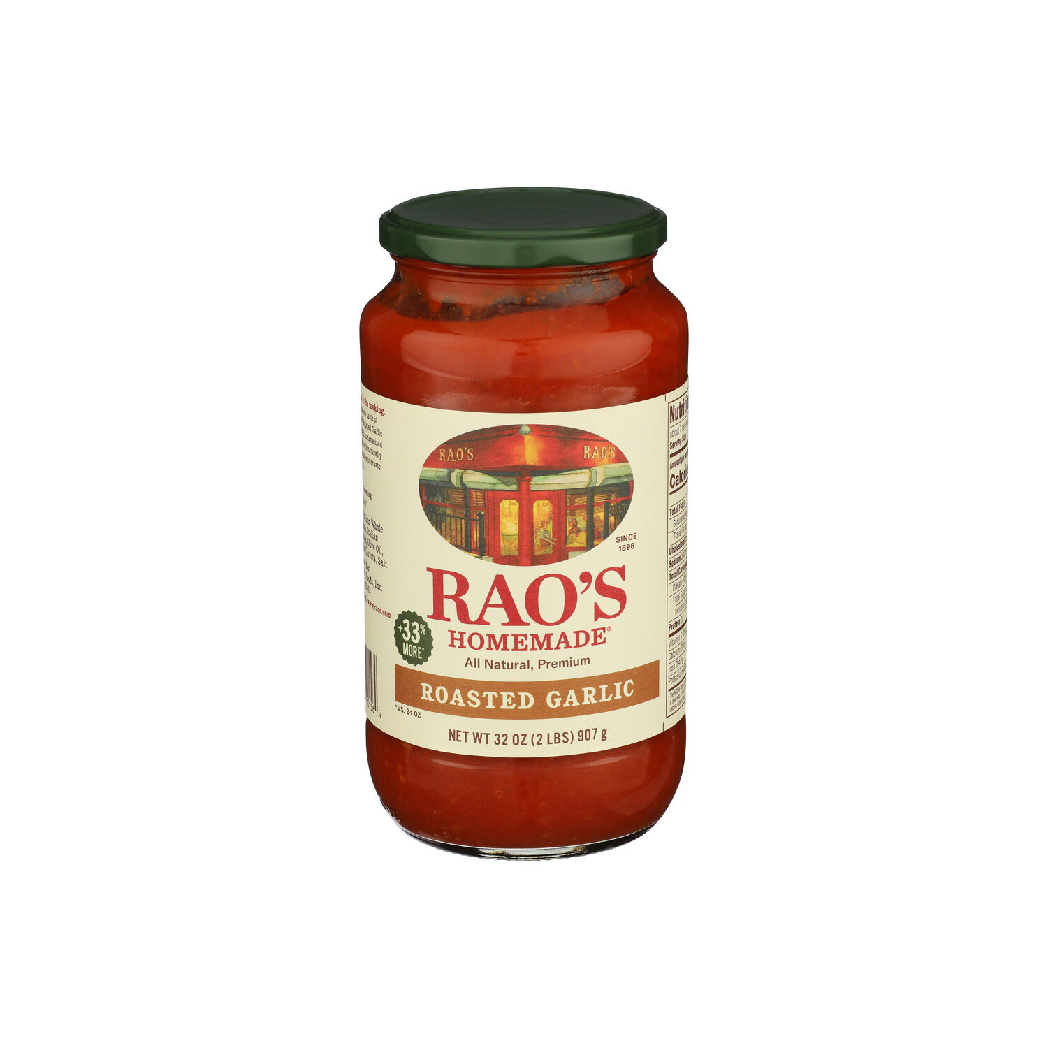 Rao's Homemade Roasted Garlic Sauce - 32 Ounce Image 1 of 4