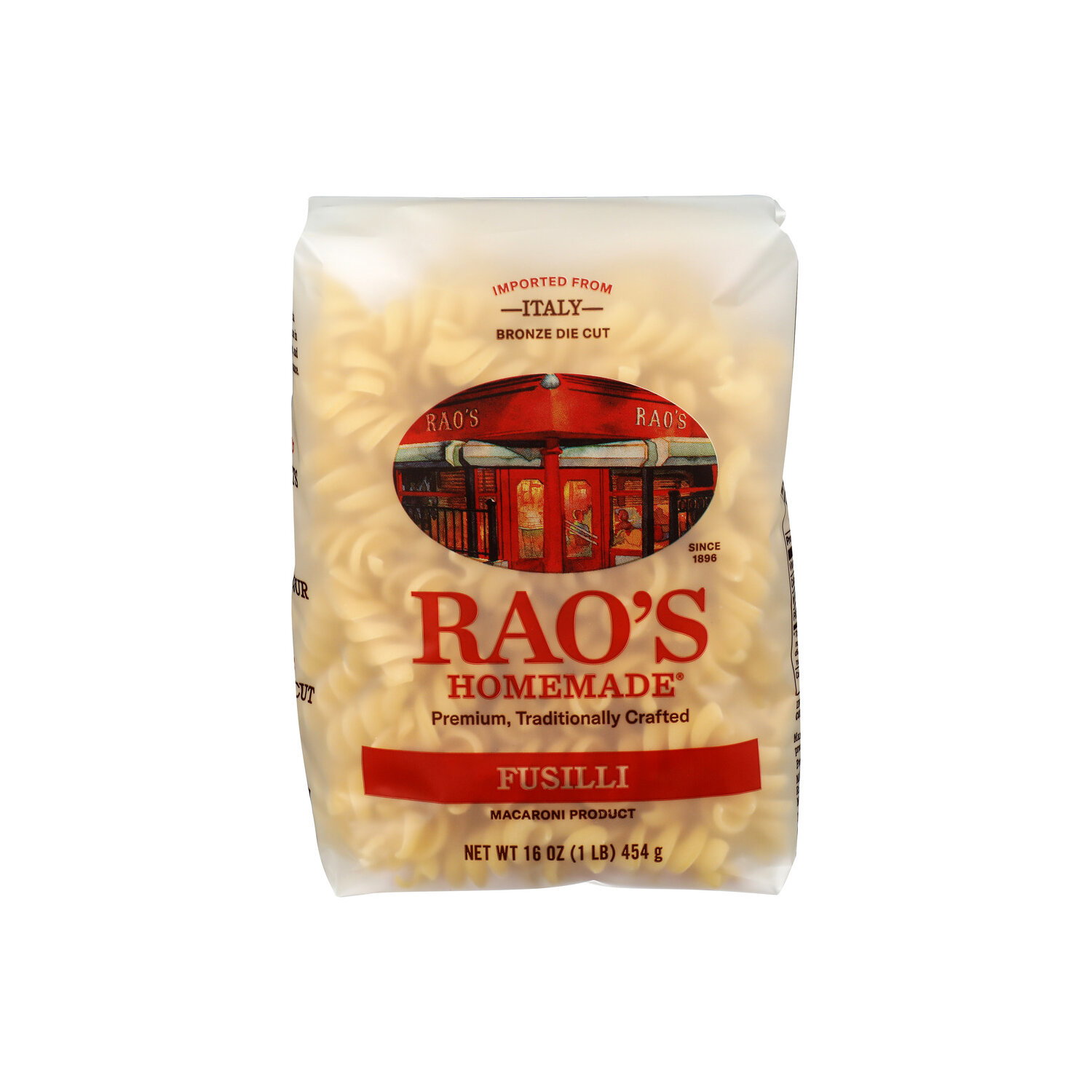 RAO's Homemade Fusilli Macaroni Product Pasta - 16 Ounce Image 1 of 4