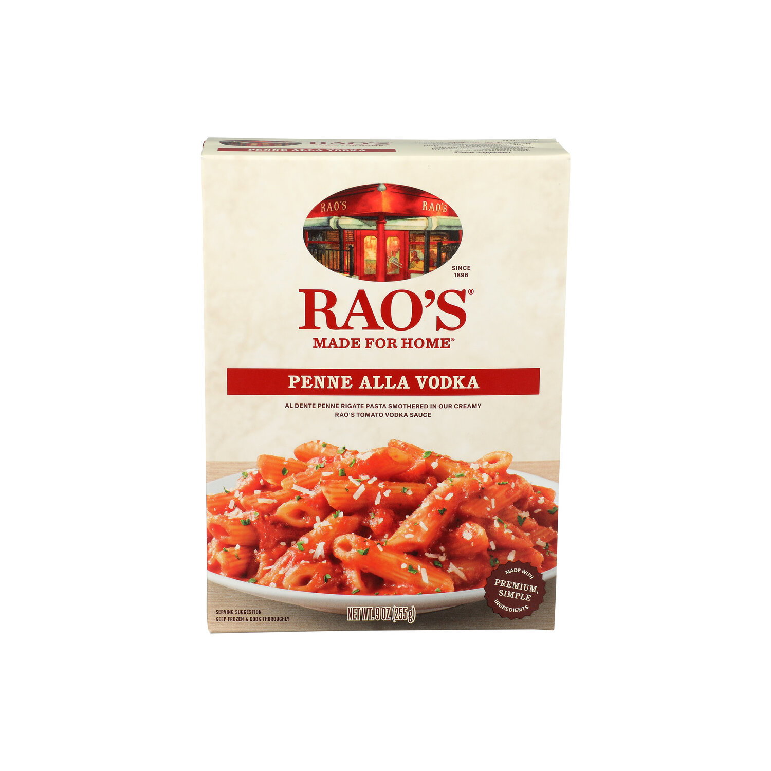 RAO's Homemade Frozen Penne Alla Vodka - 9 Ounce Image 1 of 4