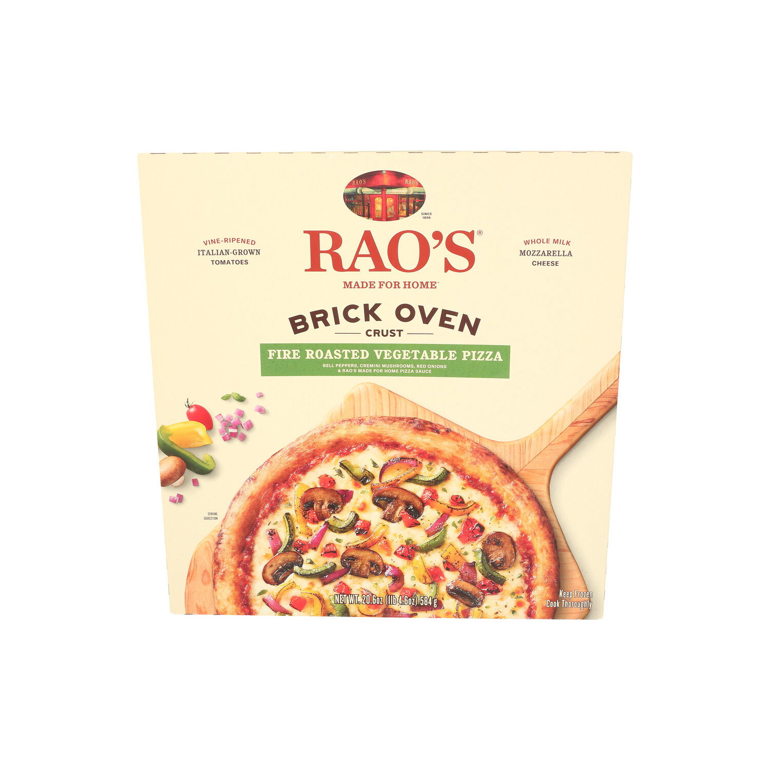 RAO's Homemade Fire Roasted Vegetable Pizza, Brick Oven Crust