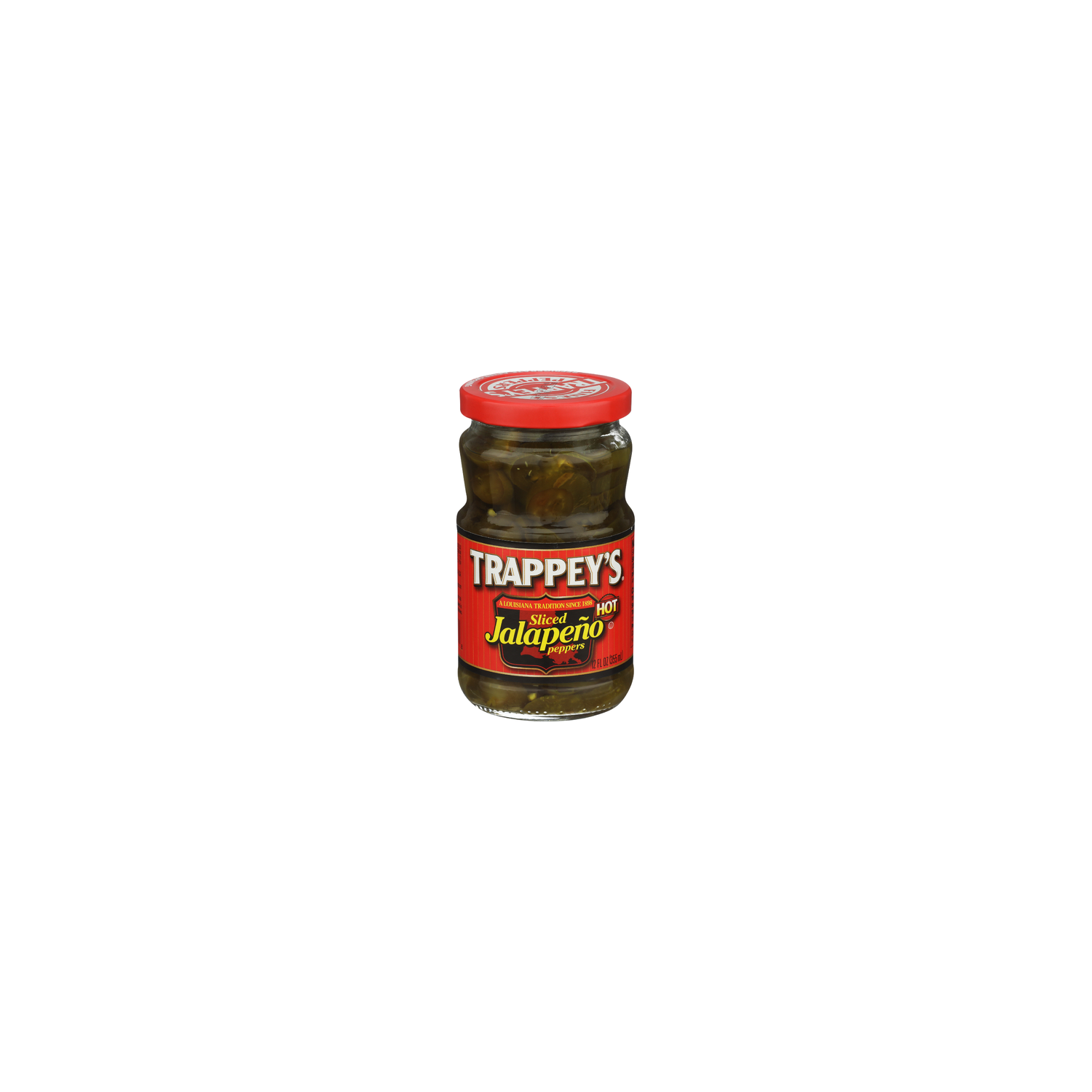 TRAPPEY's Hot Sliced Jalapeno Peppers - 12 Fluid Ounce Image 1 of 4