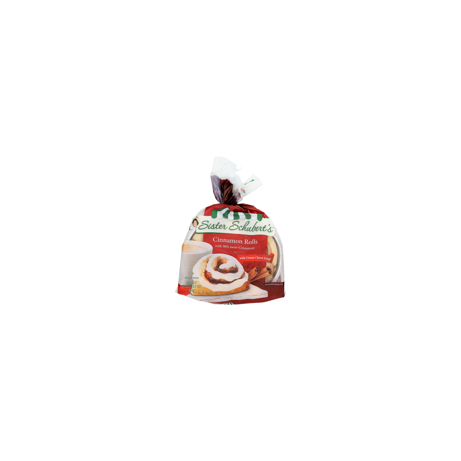 Sister SCHUBERT's With Cream Cheese Icing! Cinnamon Rolls - 17 Ounce Image 1 of 4