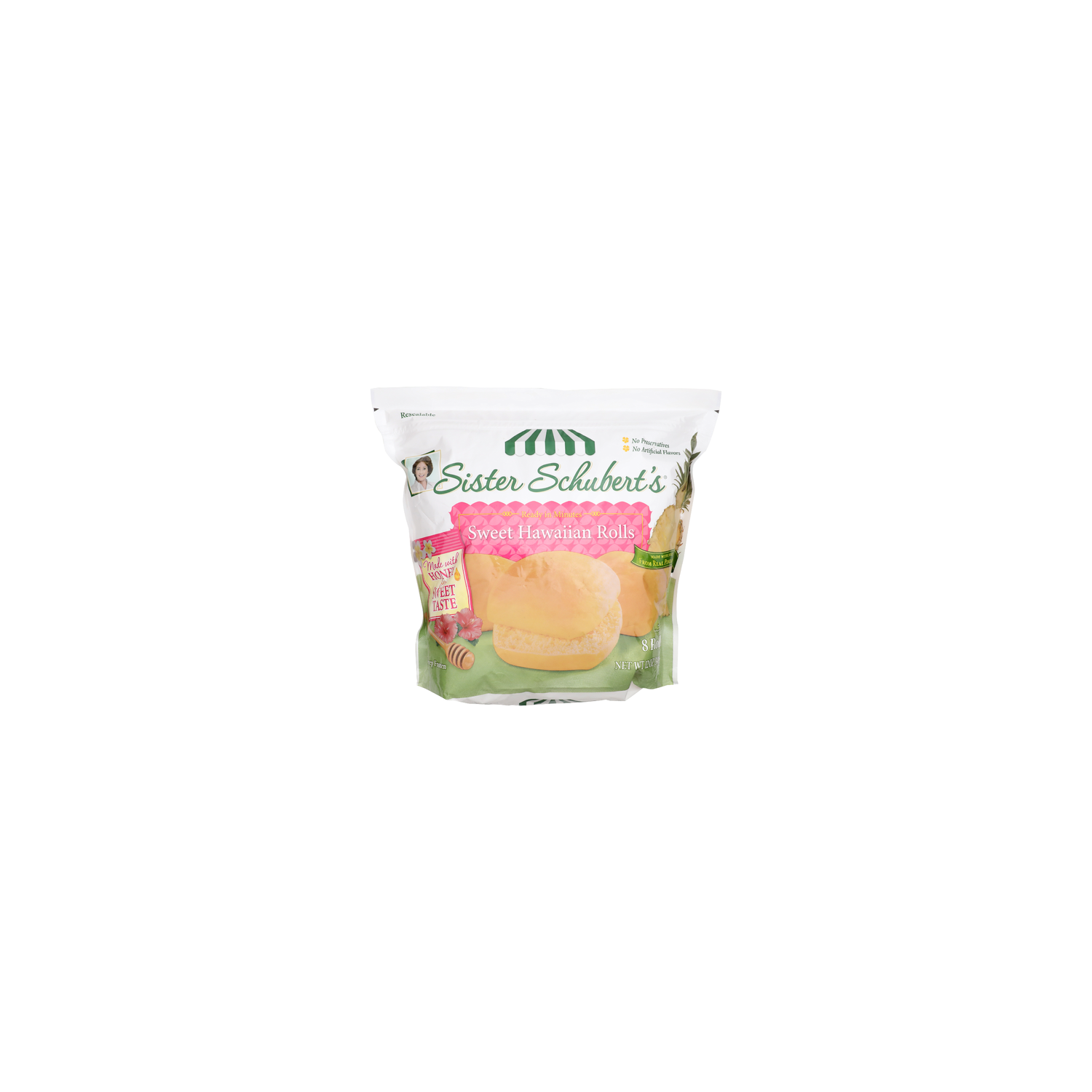 Sister SCHUBERT's Sweet Hawaiian Rolls - 1.5 Ounce - 8 Count Image 1 of 4