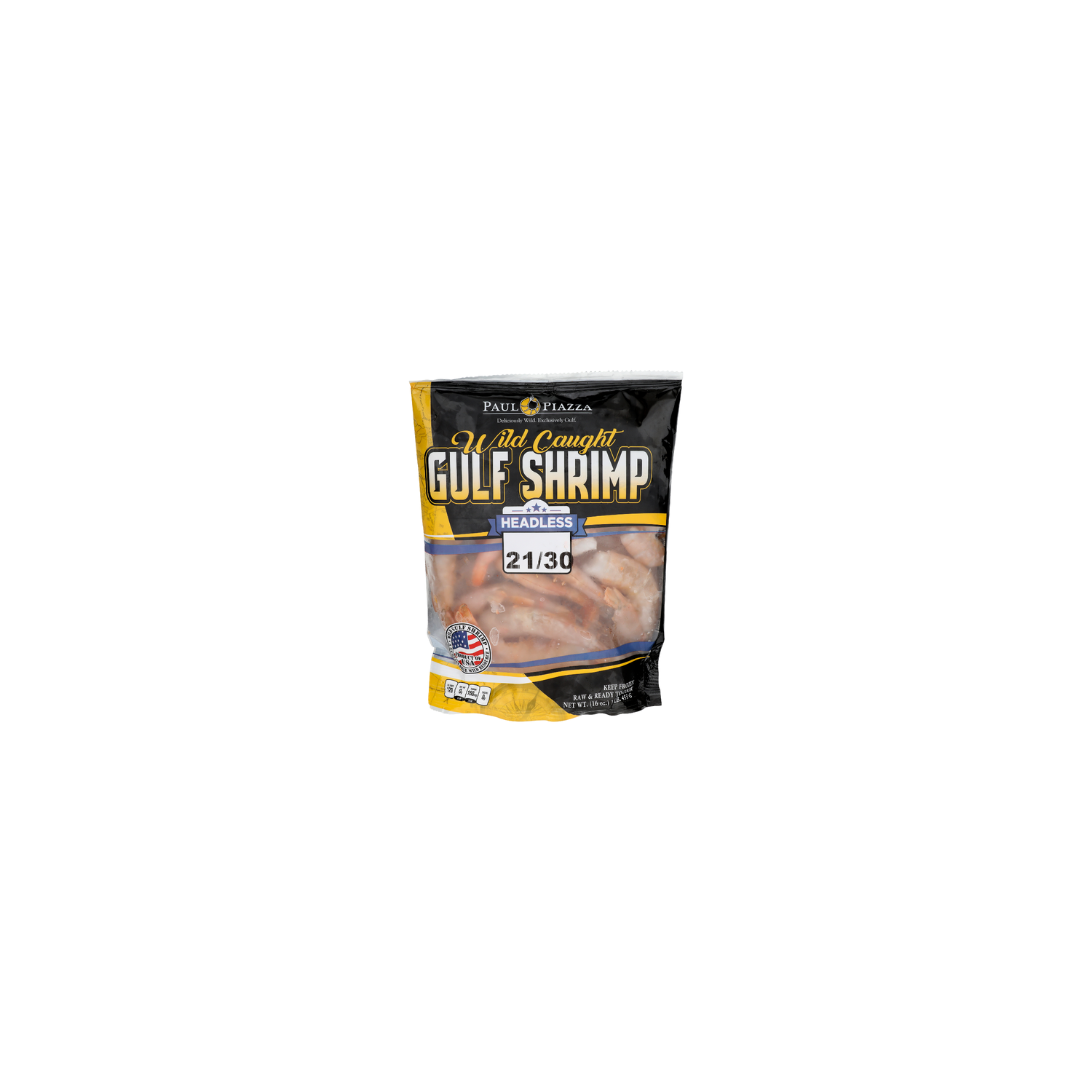 Paul Piazza Gulf Shrimp - 16 Ounce Image 1 of 3