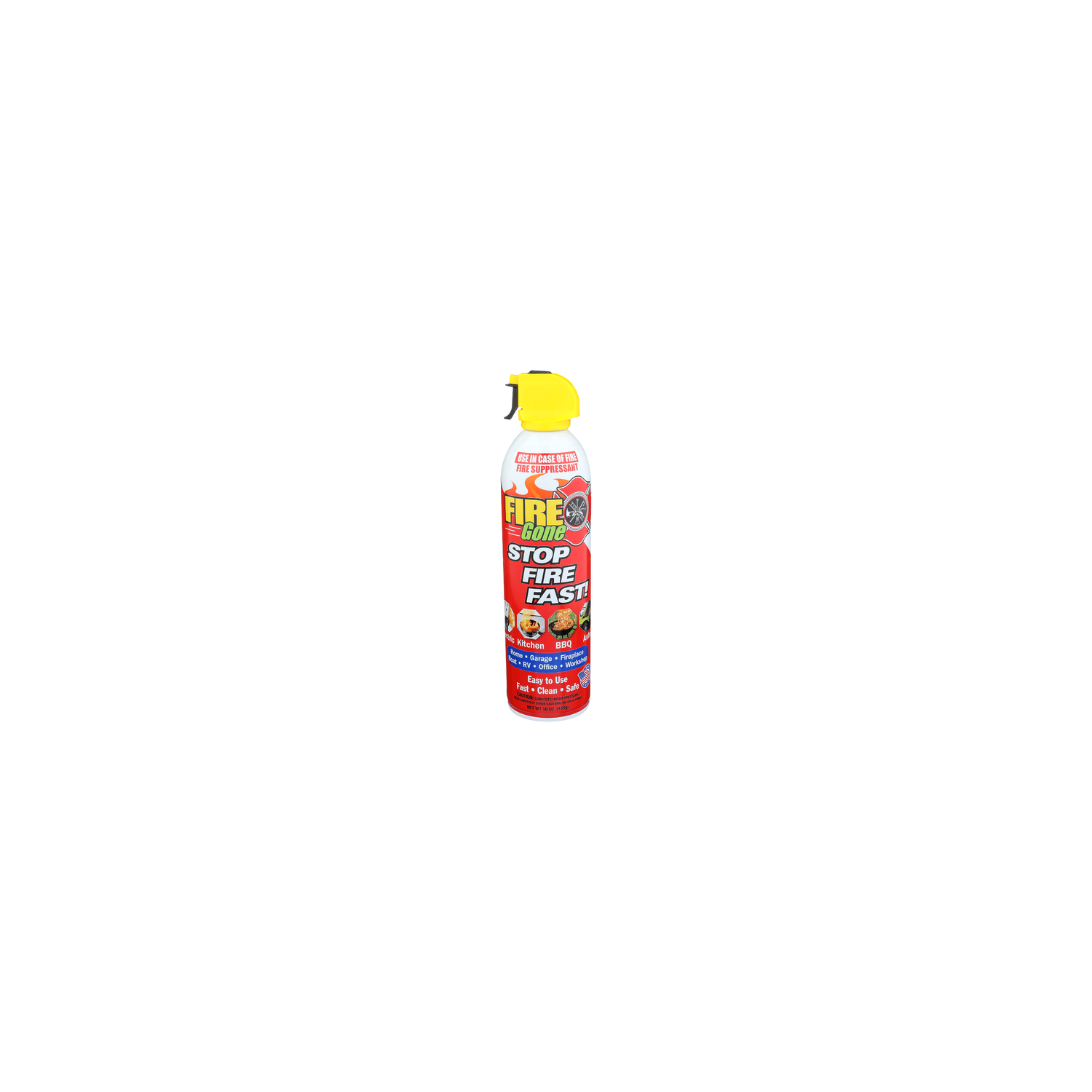 Fire Gone Stop Fast! - 16 Ounce Image 1 of 2