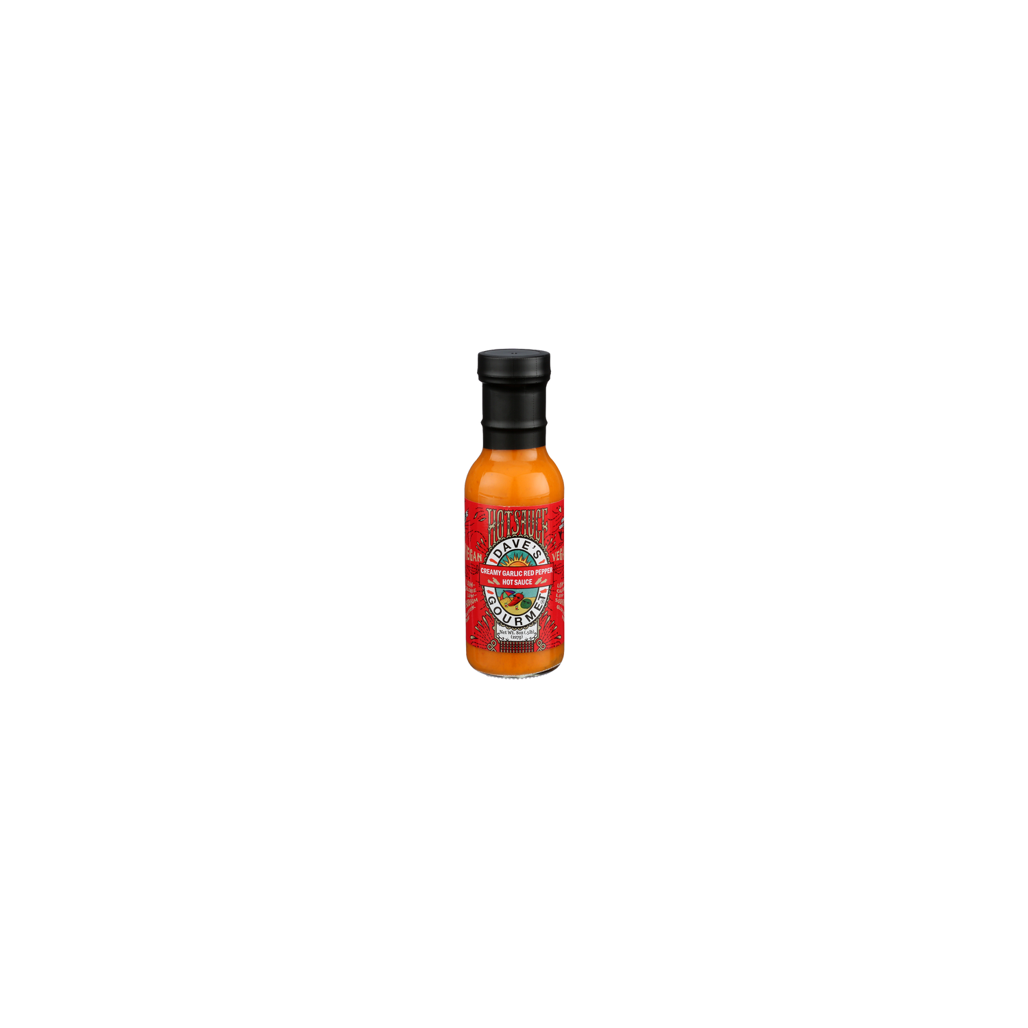 DAVE's Gourmet Creamy Garlic Red Pepper Hot Sauce - 8 Ounce Image 1 of 4