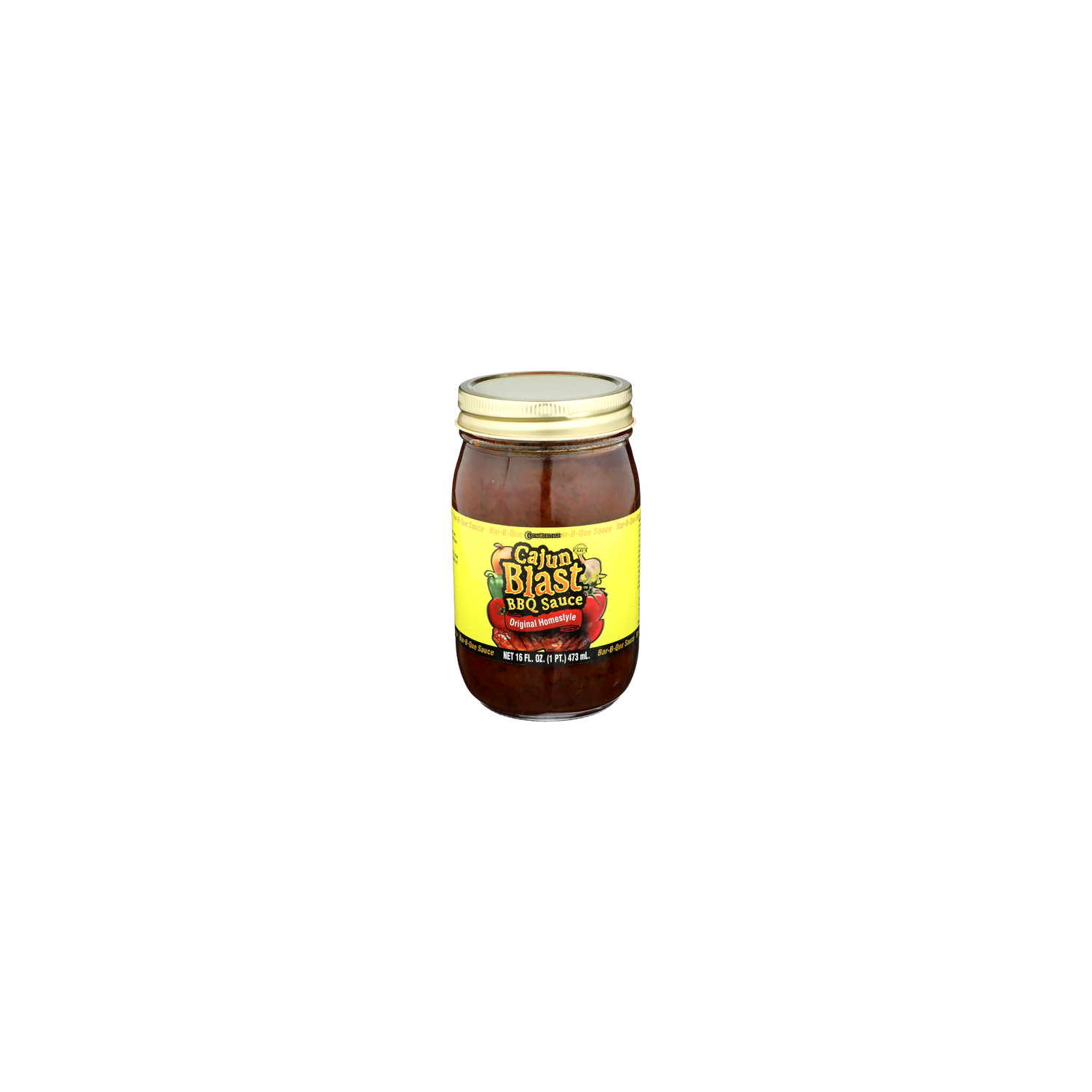 Cajun Blast Original Homestyle BBQ Sauce - 16 Fluid Ounce Image 1 of 4
