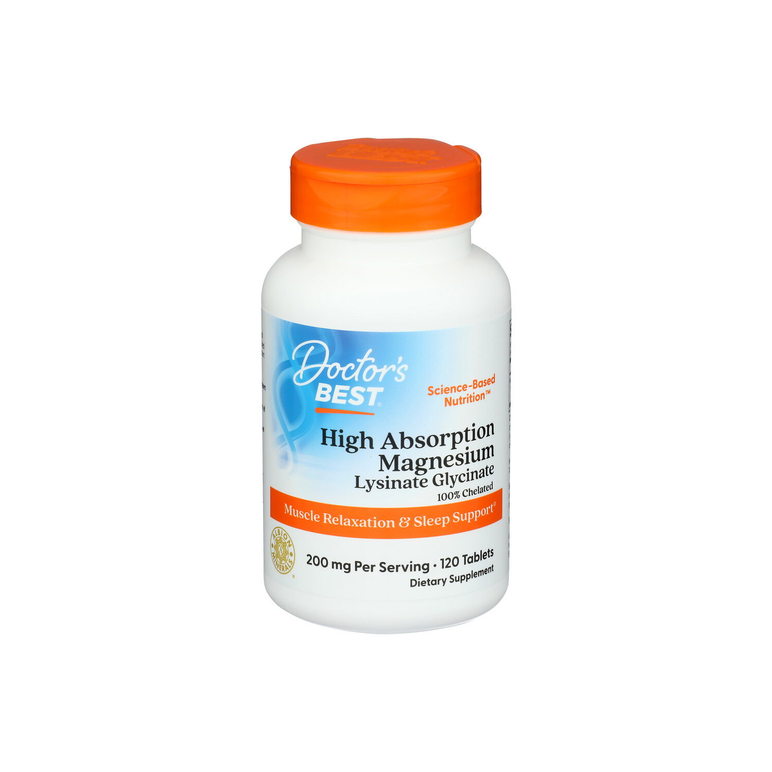 DOCTOR'S BEST Magnesium - 120 Count Image 1 of 2