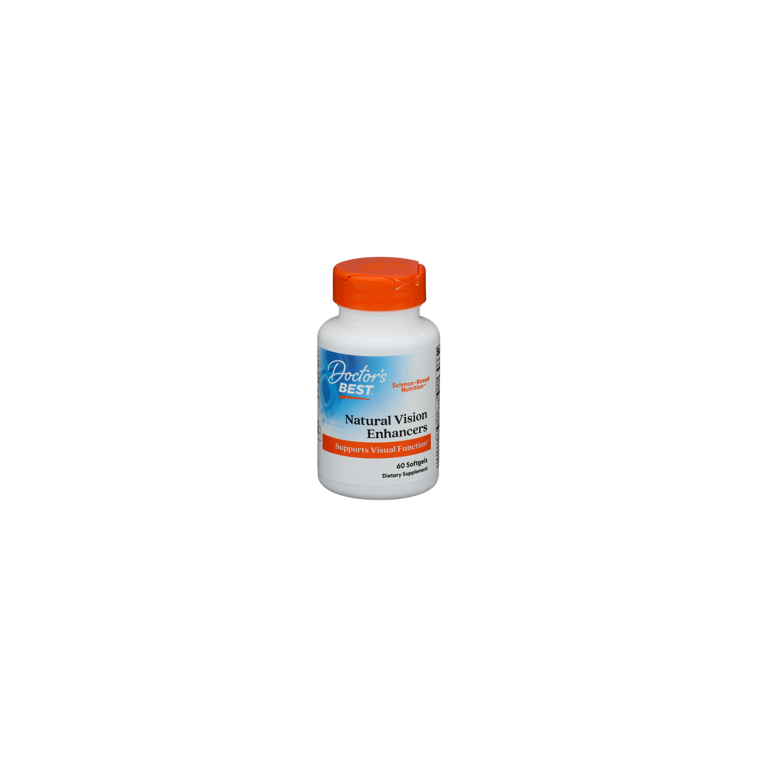 DOCTOR'S BEST Natural Vision Enhancers - 60 Count Image 1 of 2