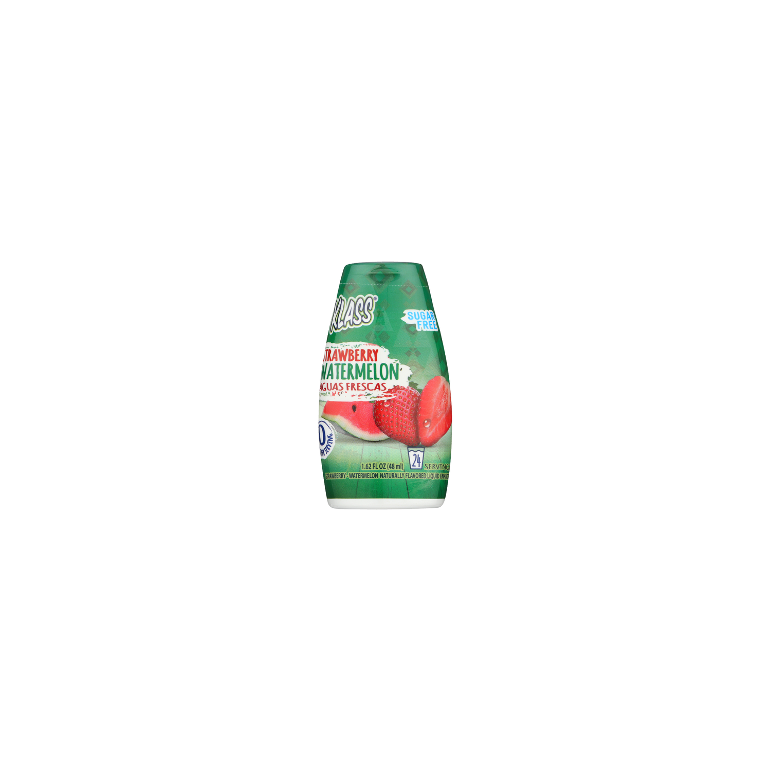 Klass Sugar Free Watermelon Strawberry Aguas Frescas Liquid Enhancer - 0.068 Fluid Ounce - 24 Count Image 1 of 2