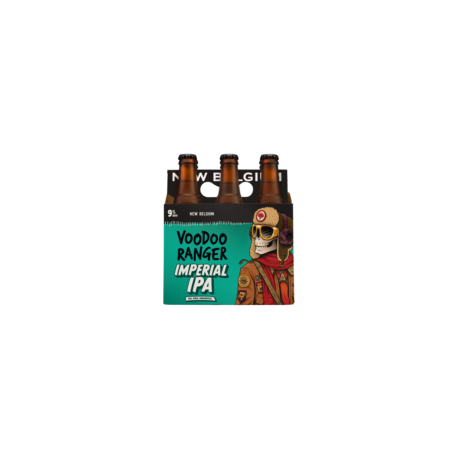 New Belgium Voodoo Ranger Imperial Ipa - 2 Fluid Ounce - 6 Count Image 1 of 2