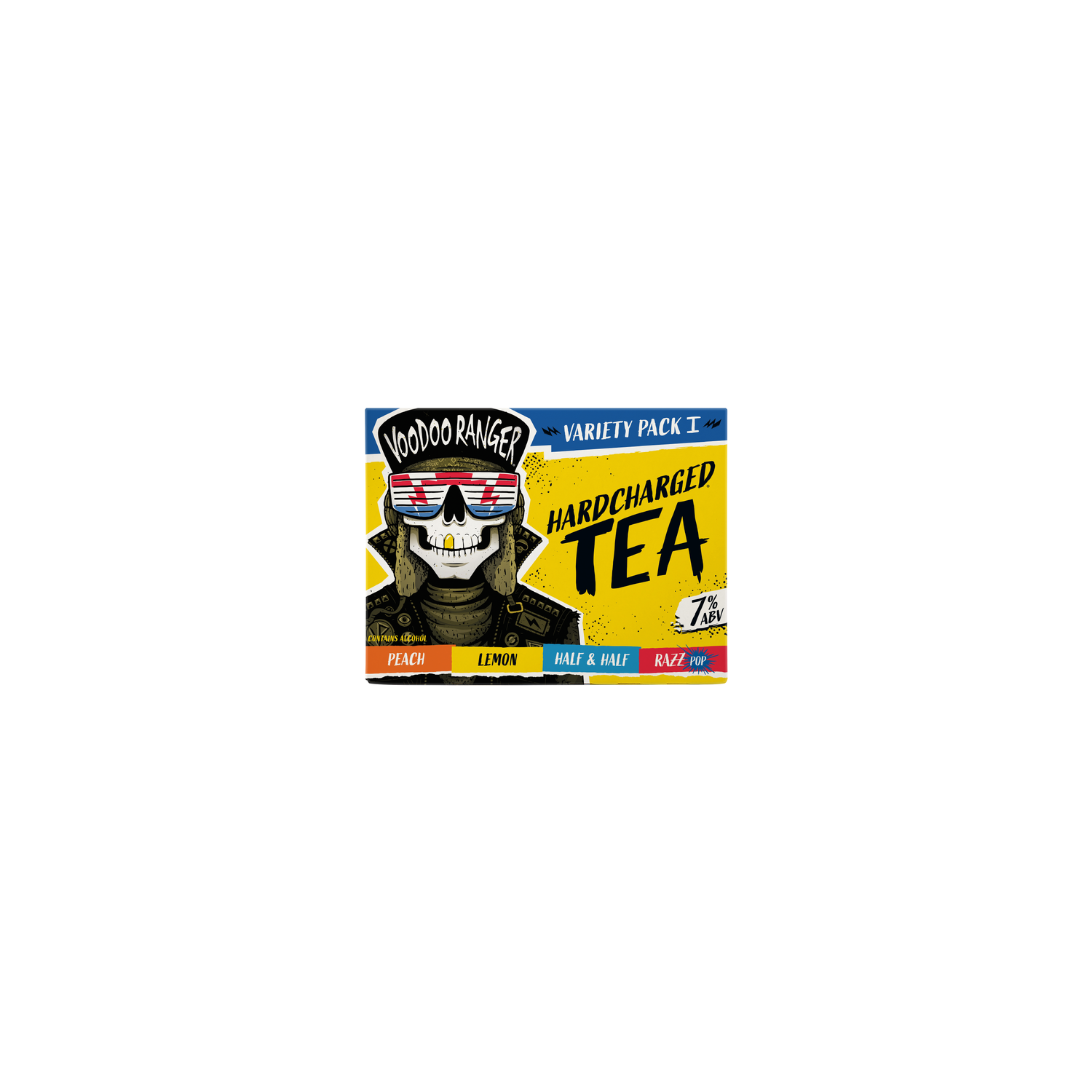 New Belgium Voodoo Ranger Hardcharged Tea Variety Pack I - 12