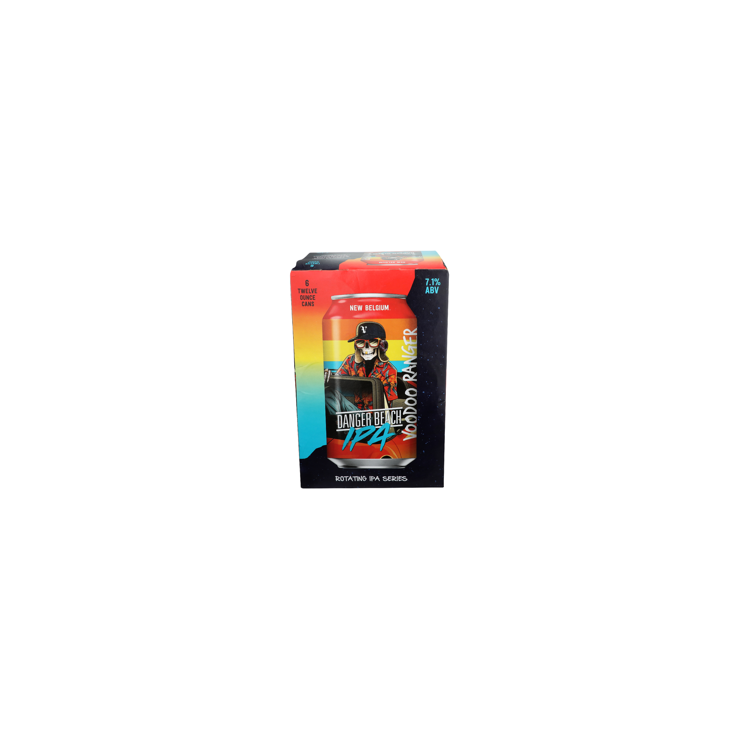 New Belgium Danger Beach Voodoo Ranger India Pale Ale With Natural Flavors - 6 Count Image 1 of 2