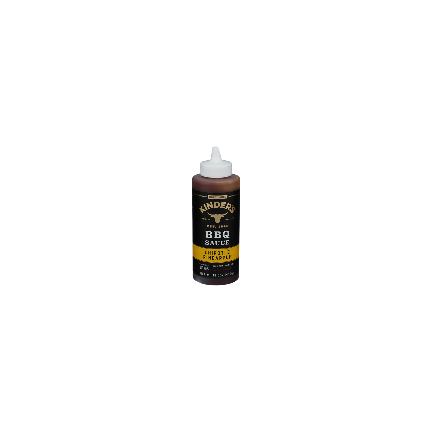 KINDER's Chipotle Pineapple BBQ Sauce - 15.5 Ounce Image 1 of 4