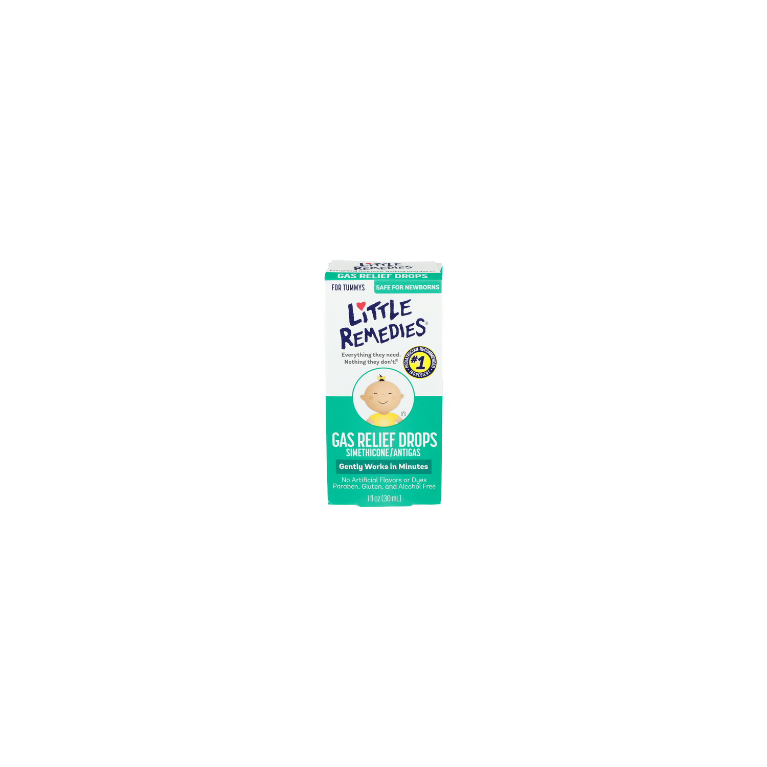 Little Remedies Simethicone Antigas Gas Relief Drops Simethiconeantigas - 1 Fluid Ounce Image 1 of 2