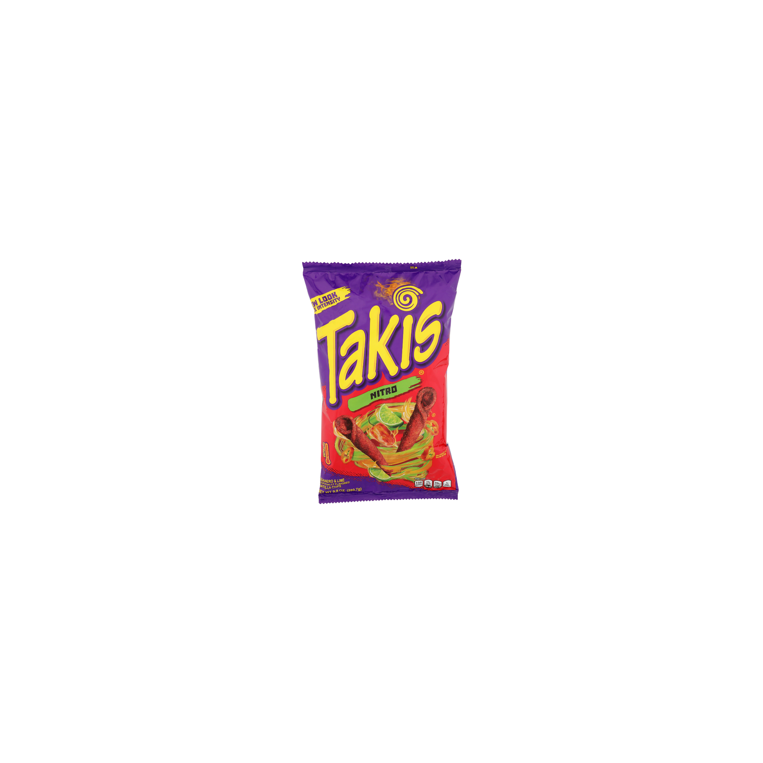 Takis Nitro Habanero & Lime Nitro Tortilla Chips - 9.9 Ounce Image 1 of 4