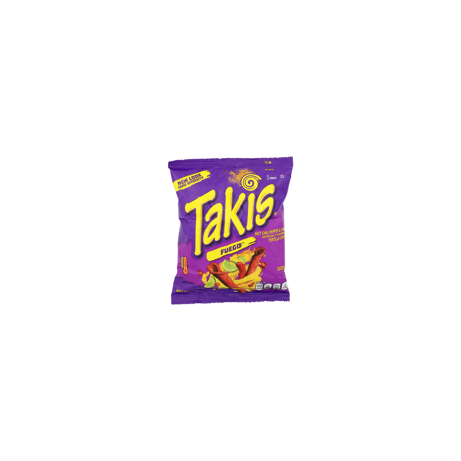 Takis Hot Chili Pepper & Lime Tortilla Chips - 4 Ounce Image 1 of 4