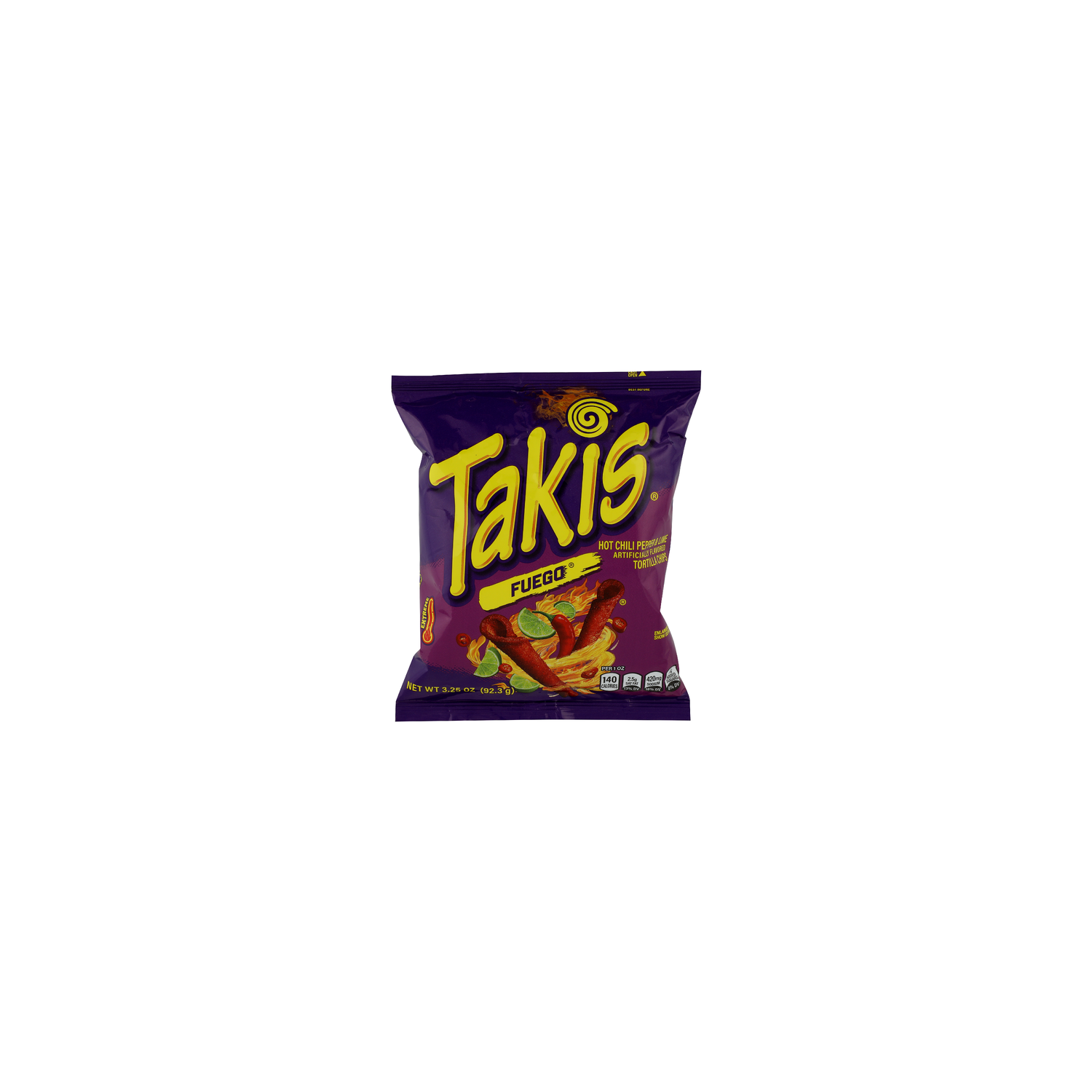 Takis Tortilla Chips, Fuego, Extreme - 3.25 Ounce Image 1 of 4
