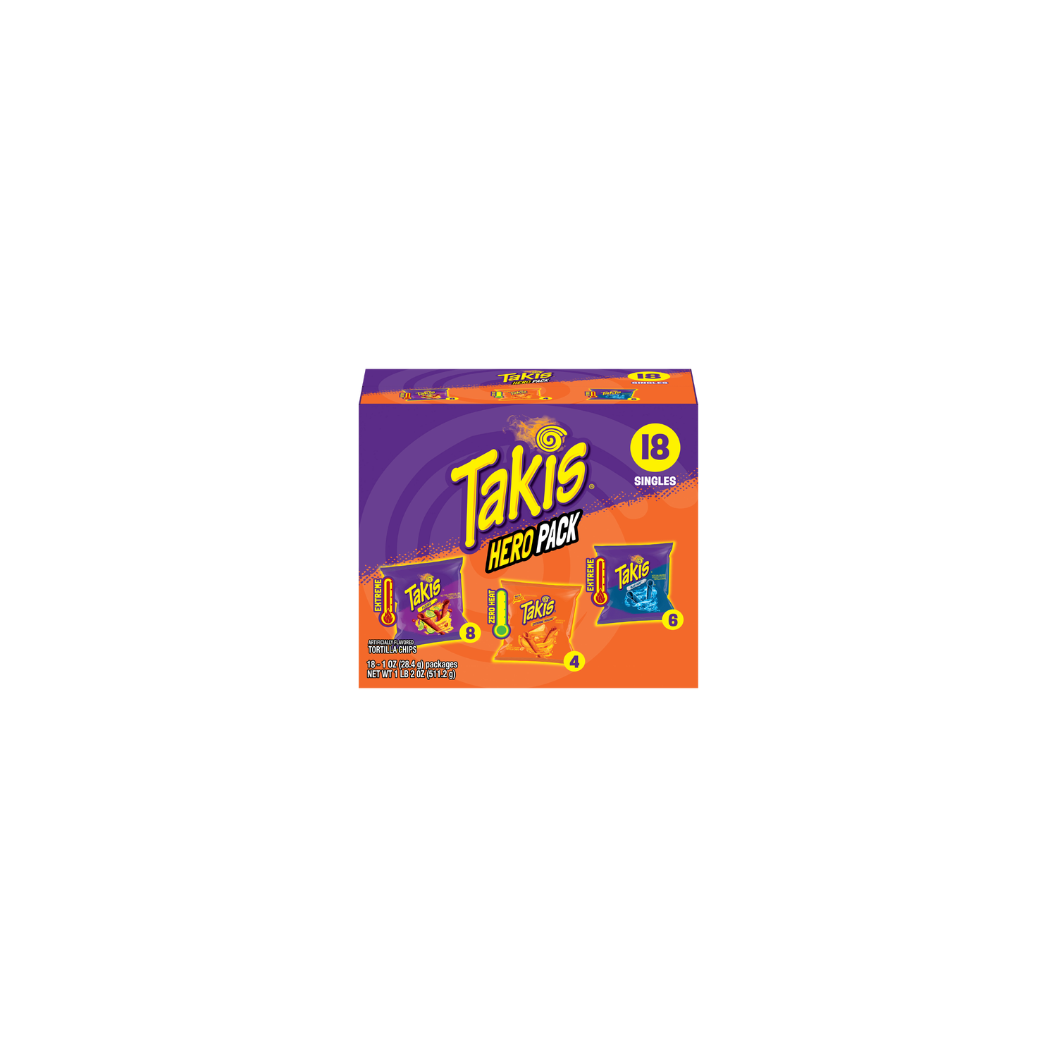 Takis Assorted Hero 18 Pc / 1 Oz - 18 Ounce - Super 1 Foods