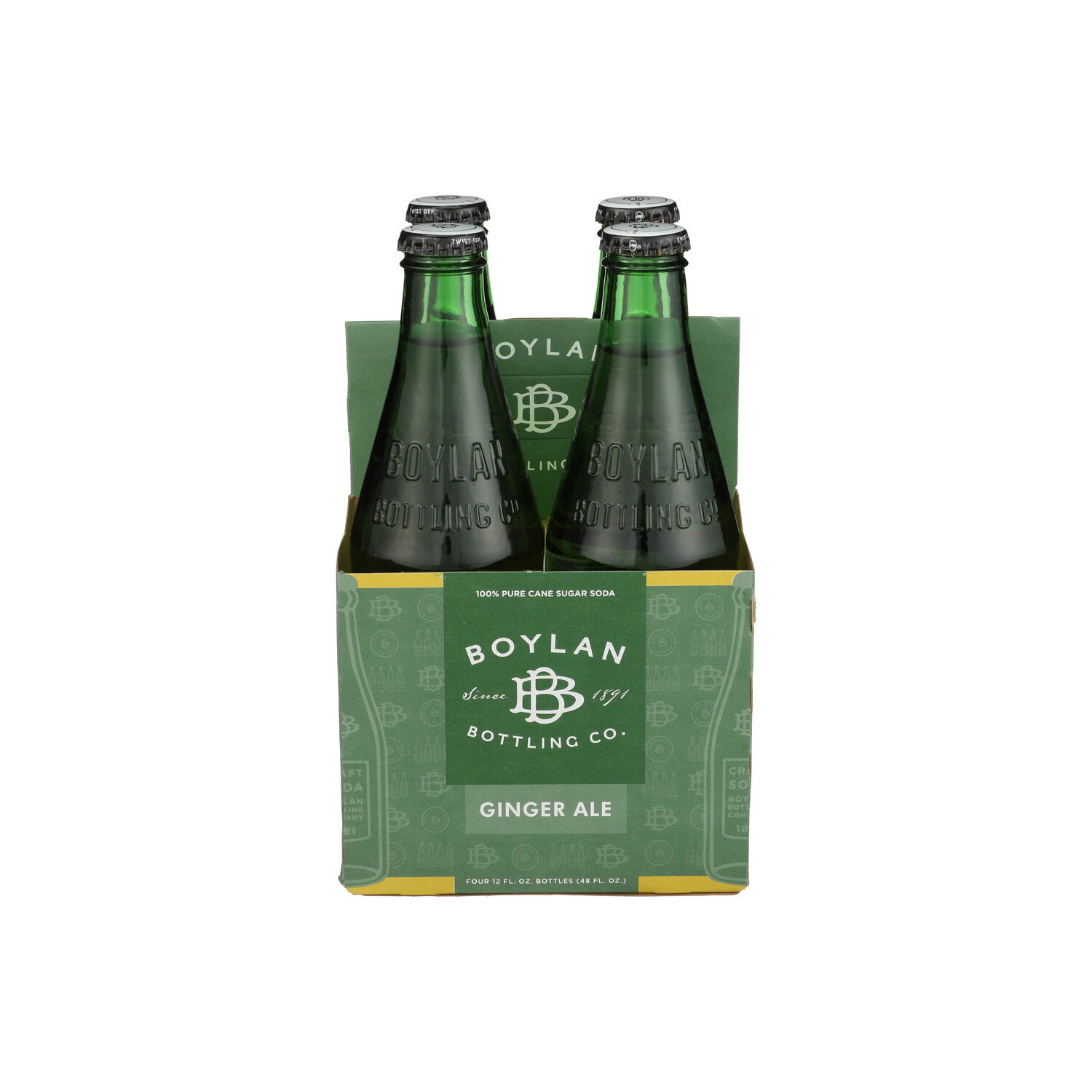Boylan Bottling Co Ginger Ale - 12 Fluid Ounce - 4 Count Image 1 of 3