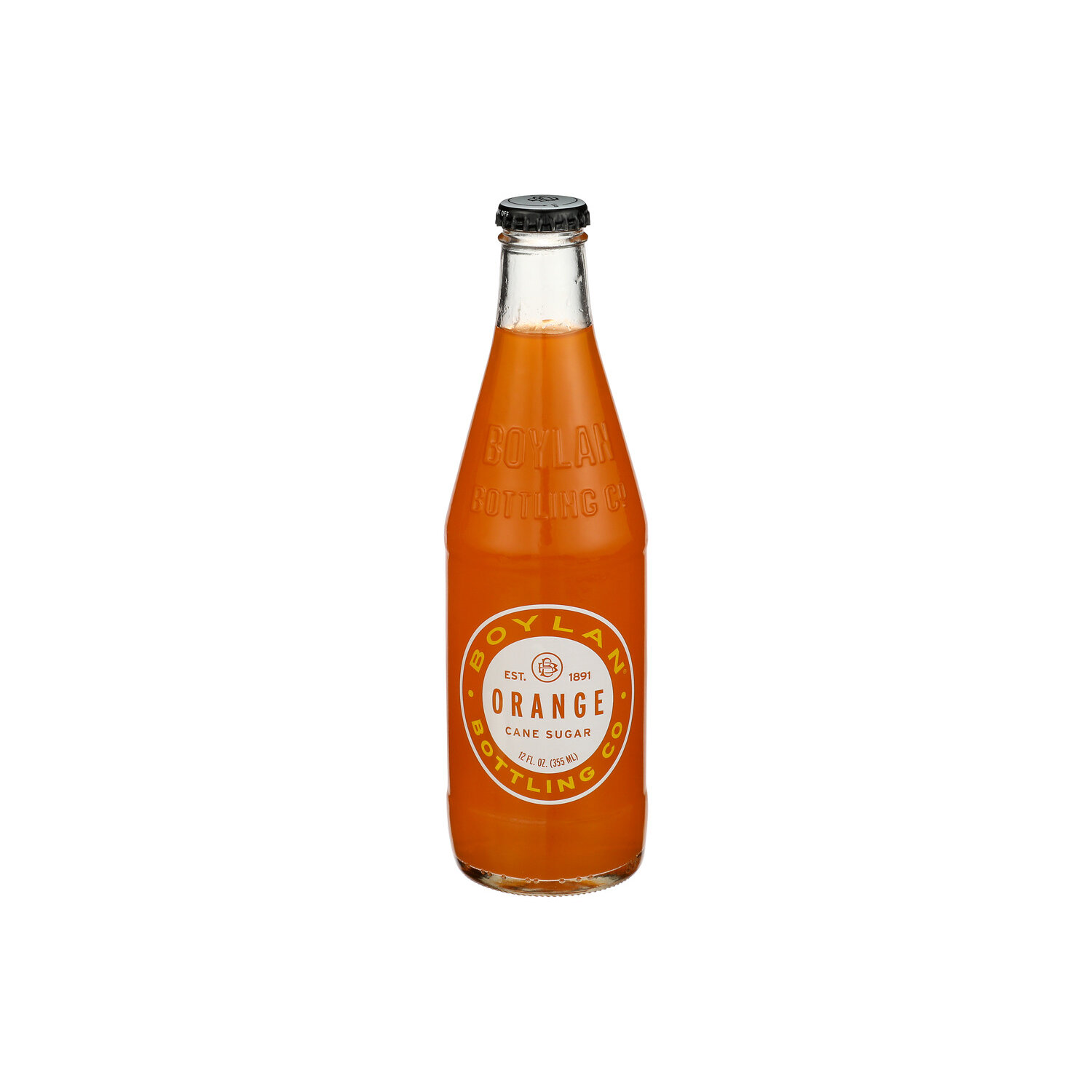 Boylan Bottling Co Orange Carbonated Soda - 12 Fluid Ounce Image 1 of 4