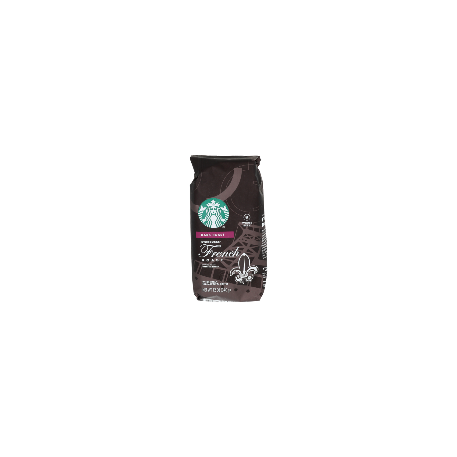Starbucks Dark Roast Whole Bean French - 12 Ounce Image 1 of 2