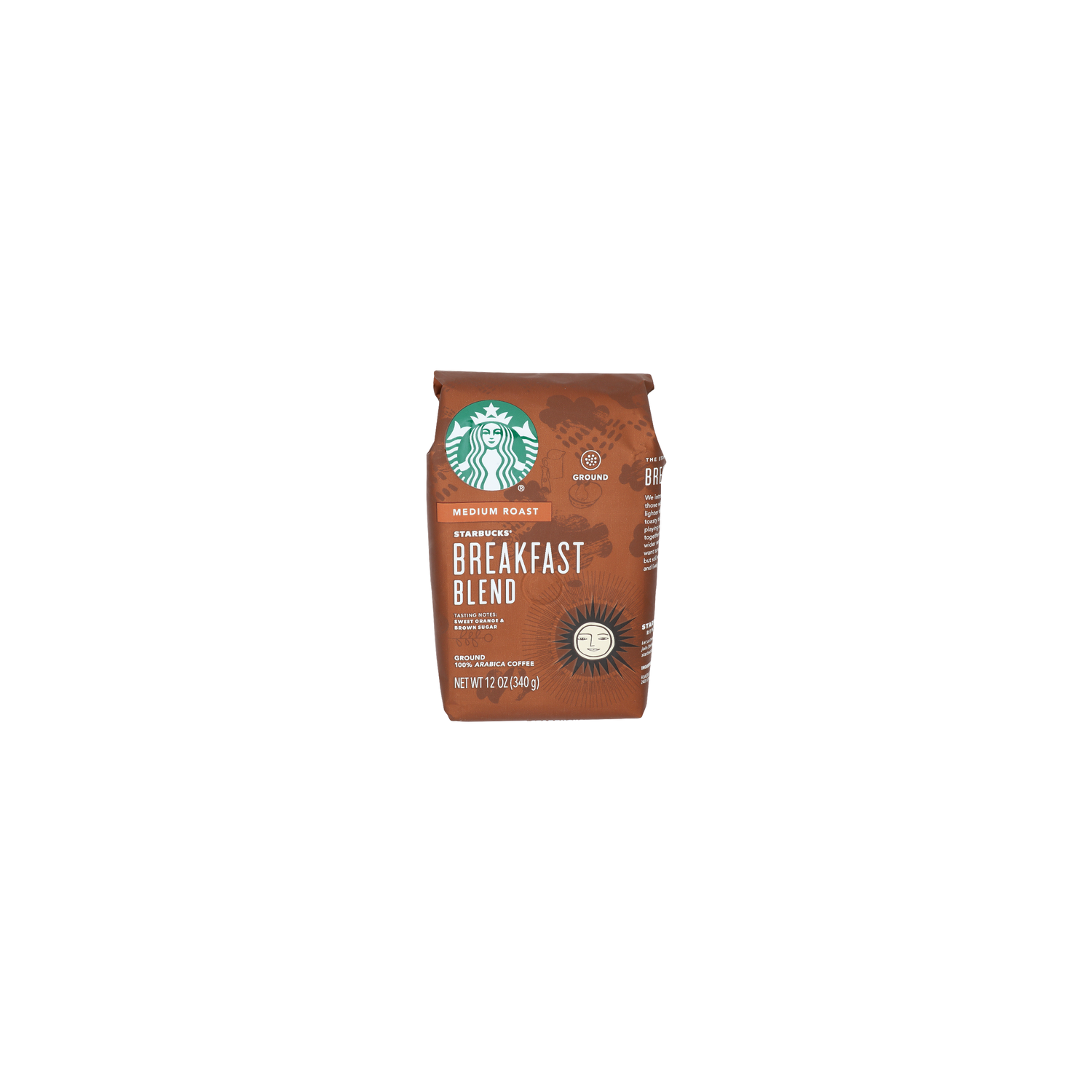 Starbucks Medium Roast Breakfast Blend Coffee - 12 Ounce Image 1 of 3