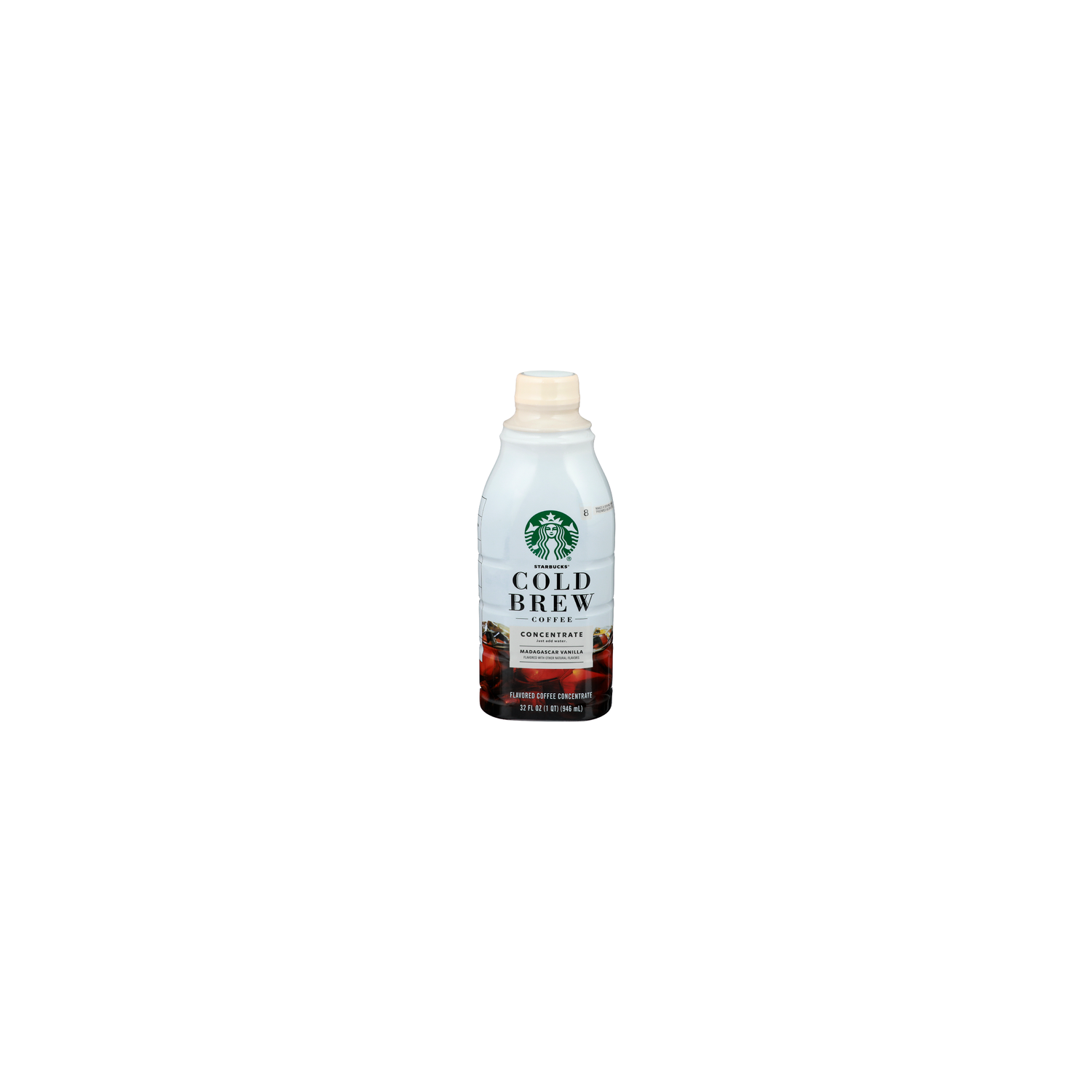 Starbucks Cold Brew Coffee Medium Roast Madagascar Vanilla Concentrate - 32 Fluid Ounce Image 1 of 4