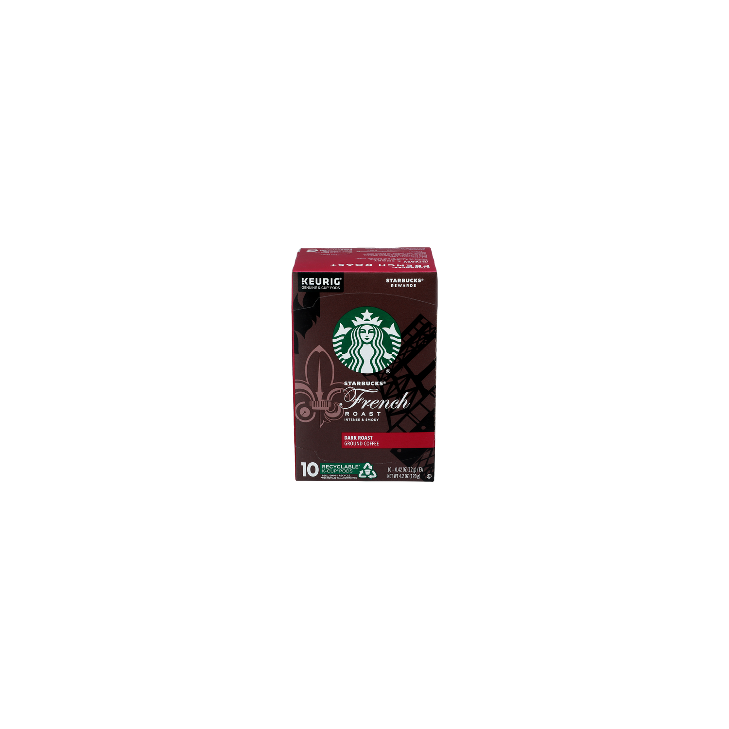 Starbucks Dark Roast French Ground Coffee - 0.042 Ounce - 10 Count Image 1 of 3