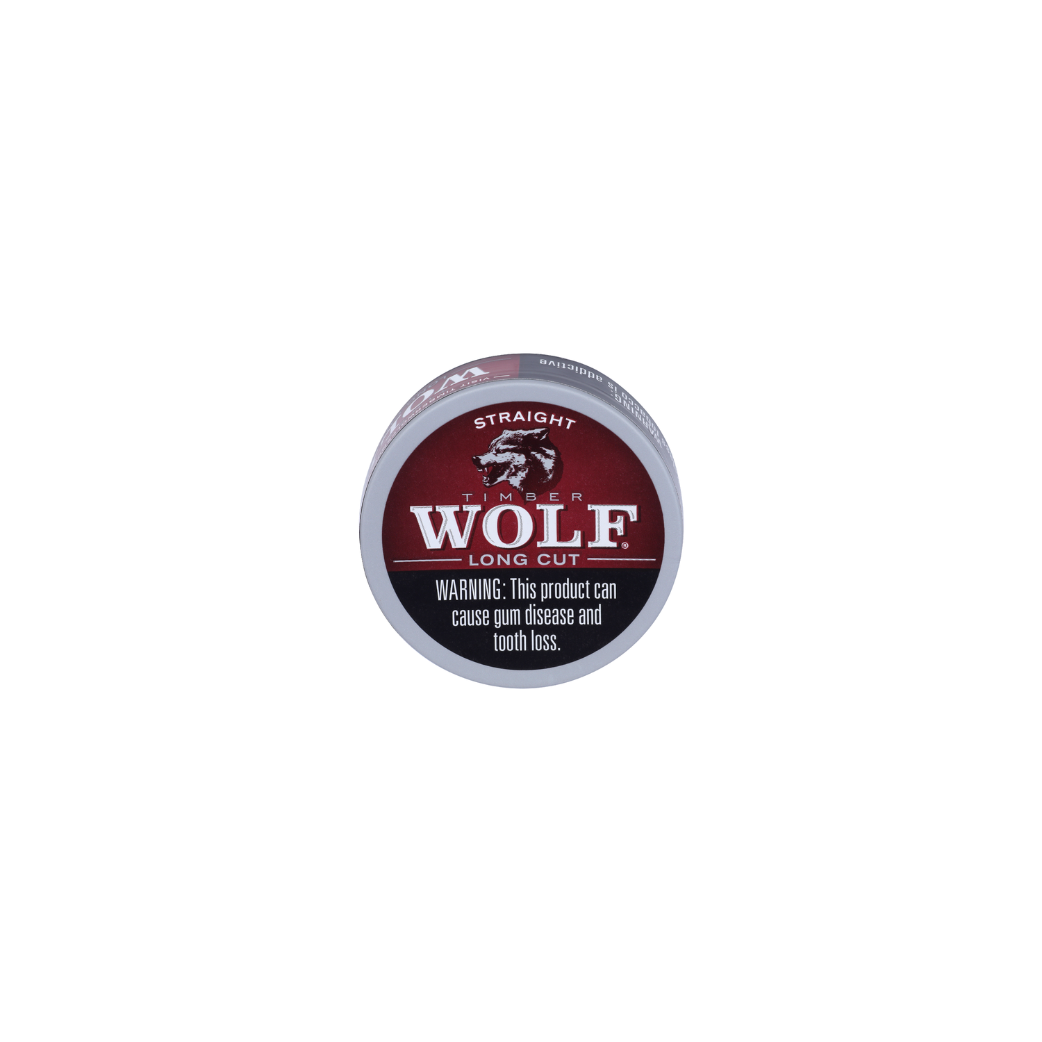 Timber Wolf Straight Moist Snuff - 1.2 Ounce Image 1 of 2