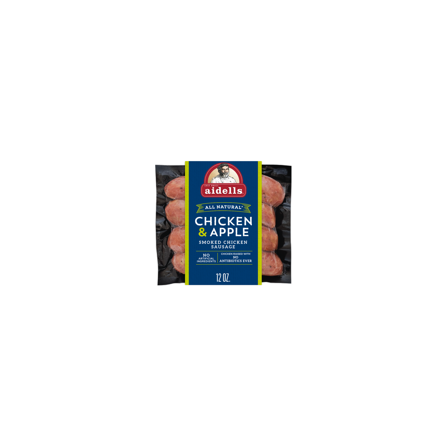Aidells Chicken & Apple Smoked Sausage - 12 Ounce Image 1 of 4