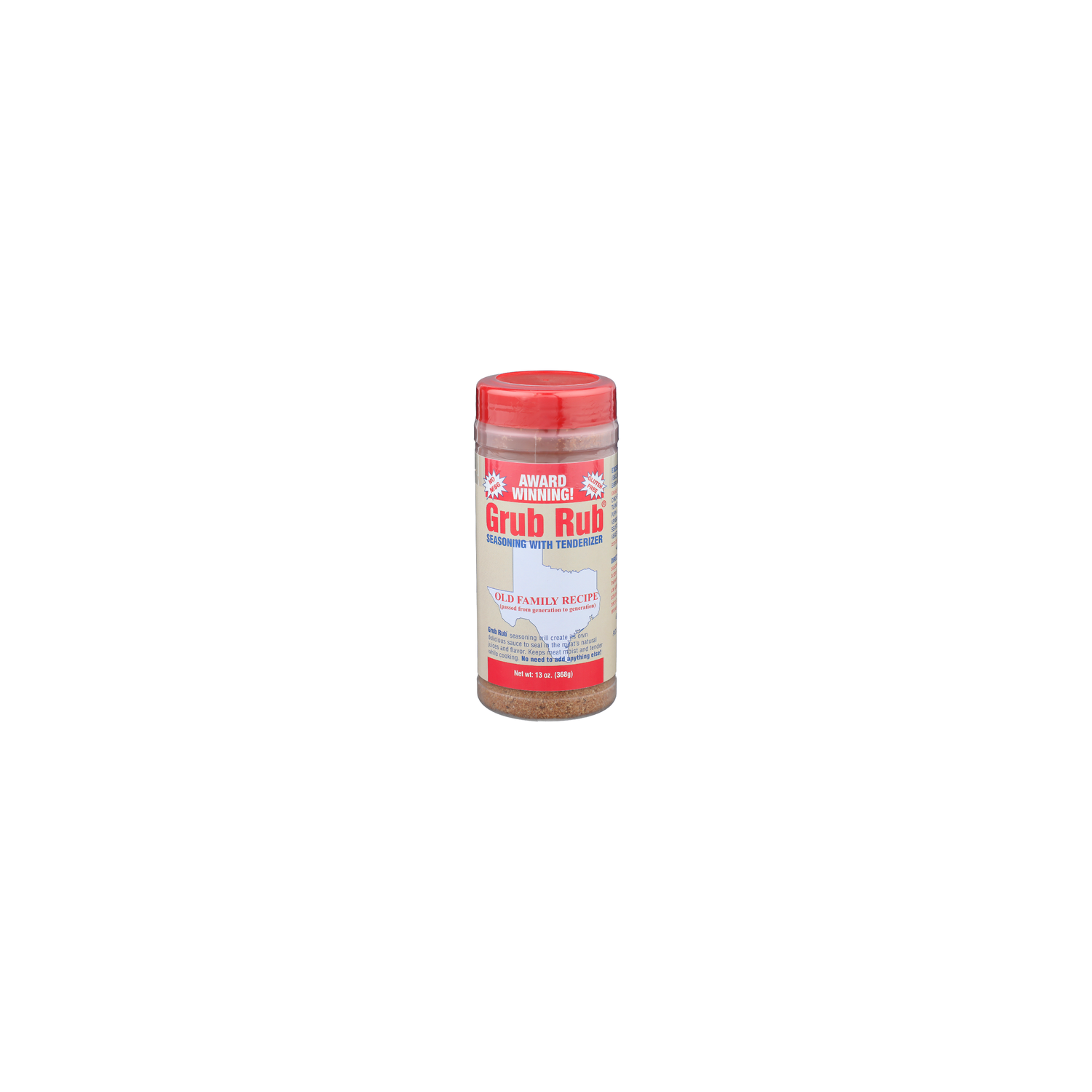 Grub Rub Seasoning With Tenderizer - 13 Ounce Image 1 of 4