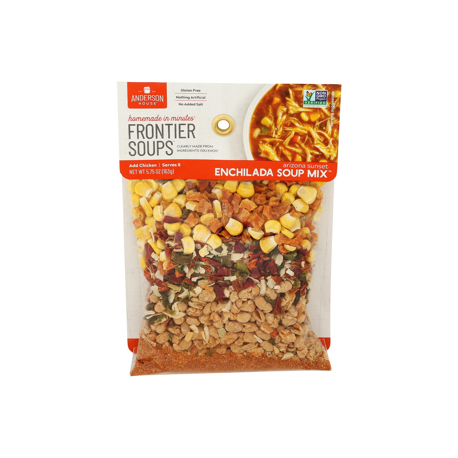 Frontier Soups Arizona Sunset Enchilada Soup Mix - 5.75 Ounce Image 1 of 4