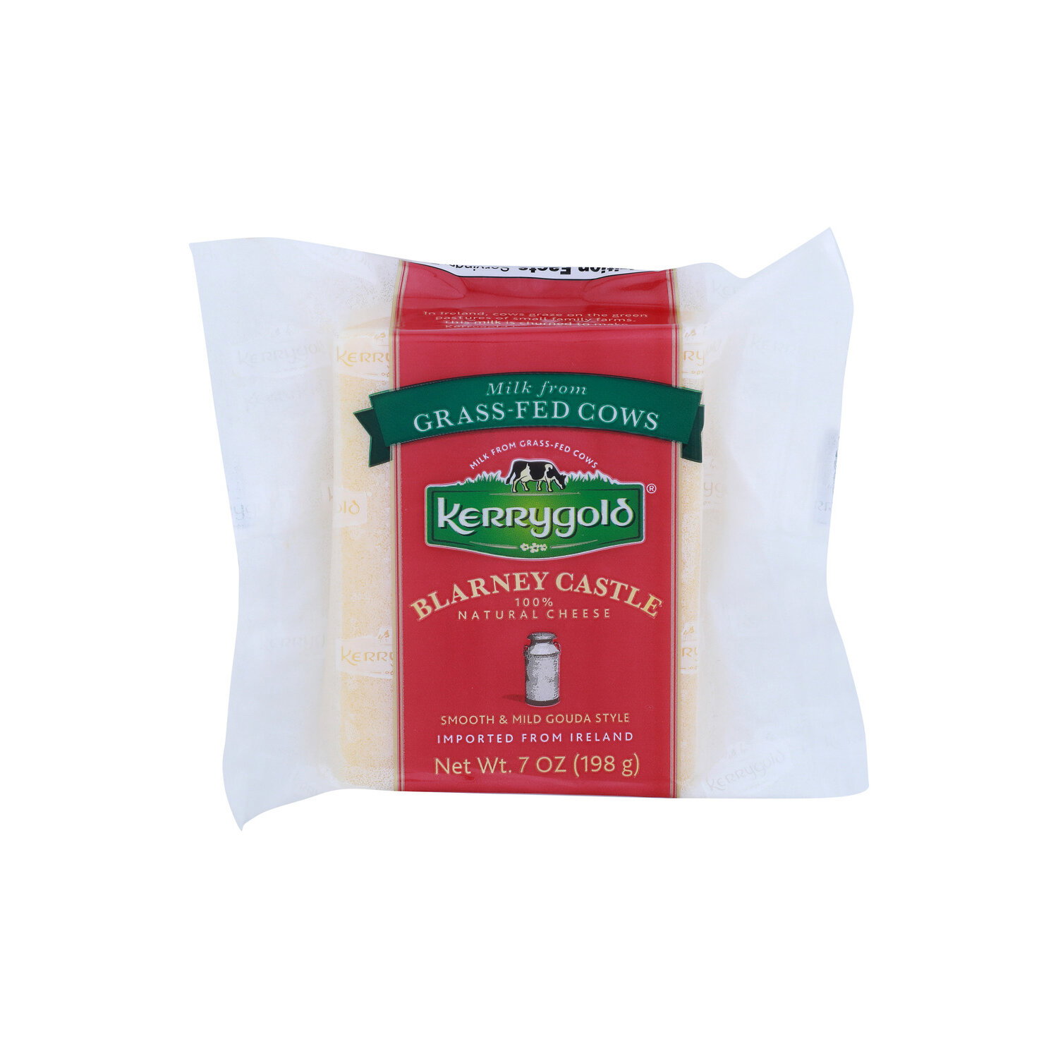 Kerrygold 100% Natural Cheese Smooth & Mild Gouda Style Blarney Castle - 7 Ounce Image 1 of 4