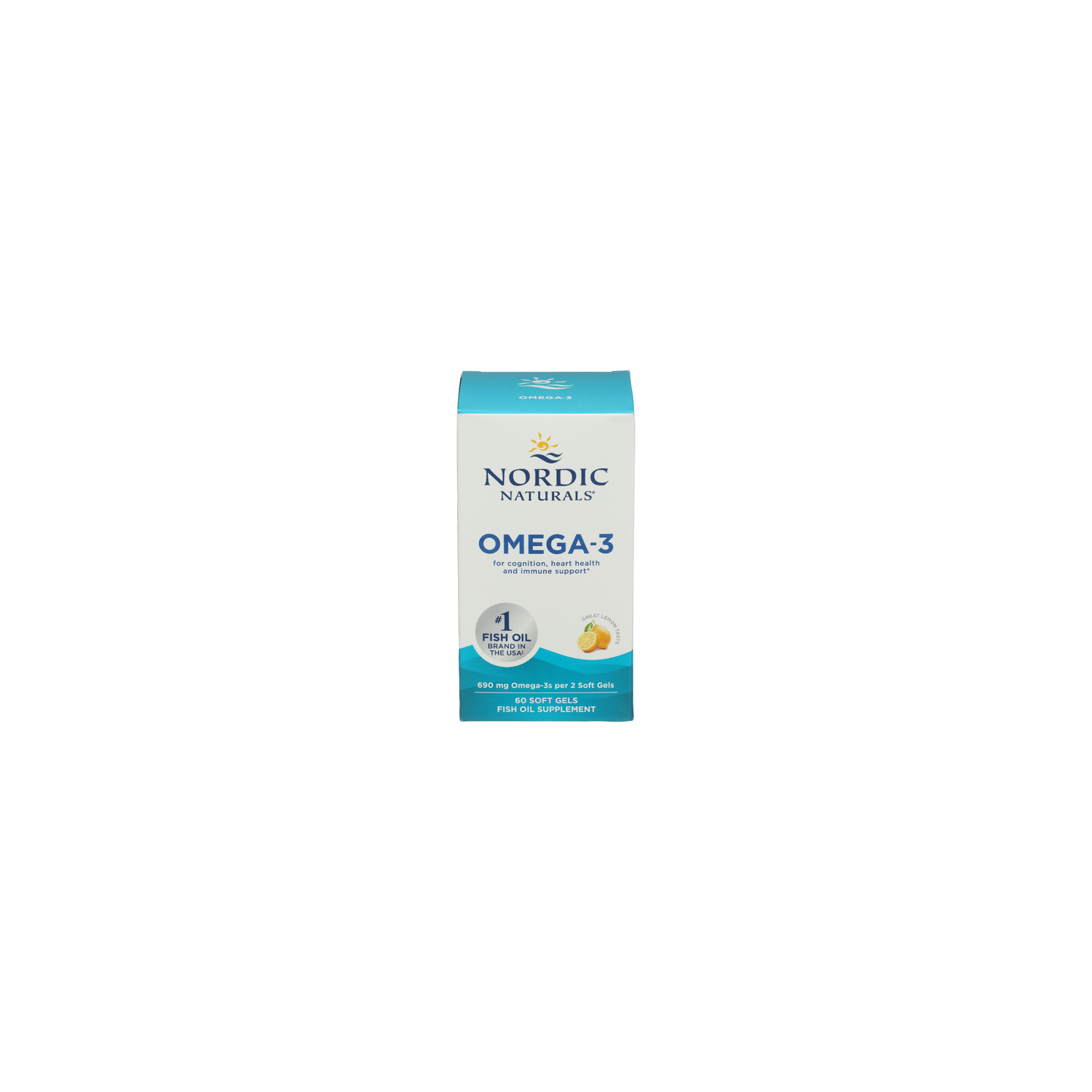 Nordic Naturals Omega-3 - 60 Count Image 1 of 4