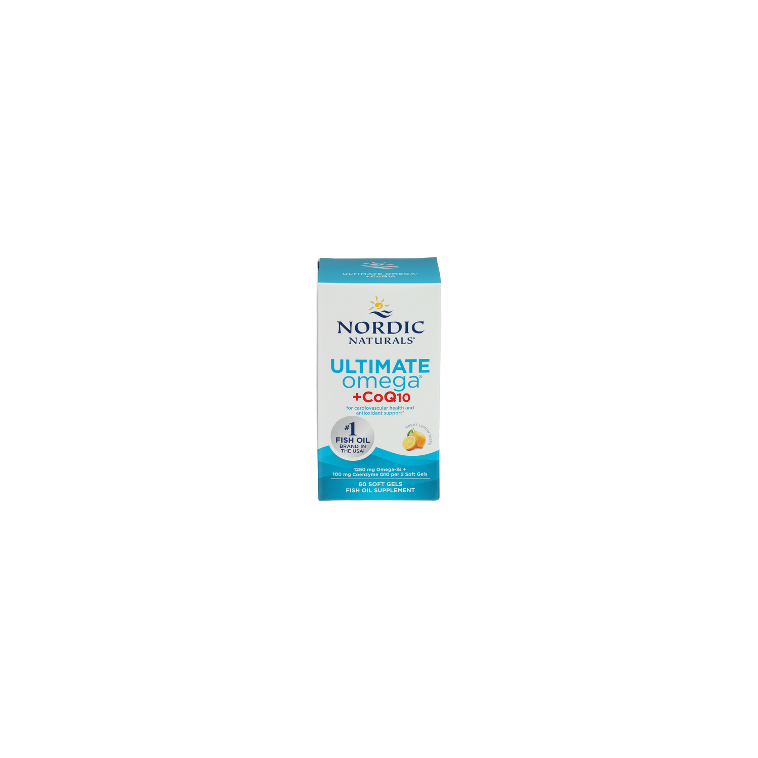 Nordic Naturals Ultimate Omega +COQ10 - 60 Count Image 1 of 4