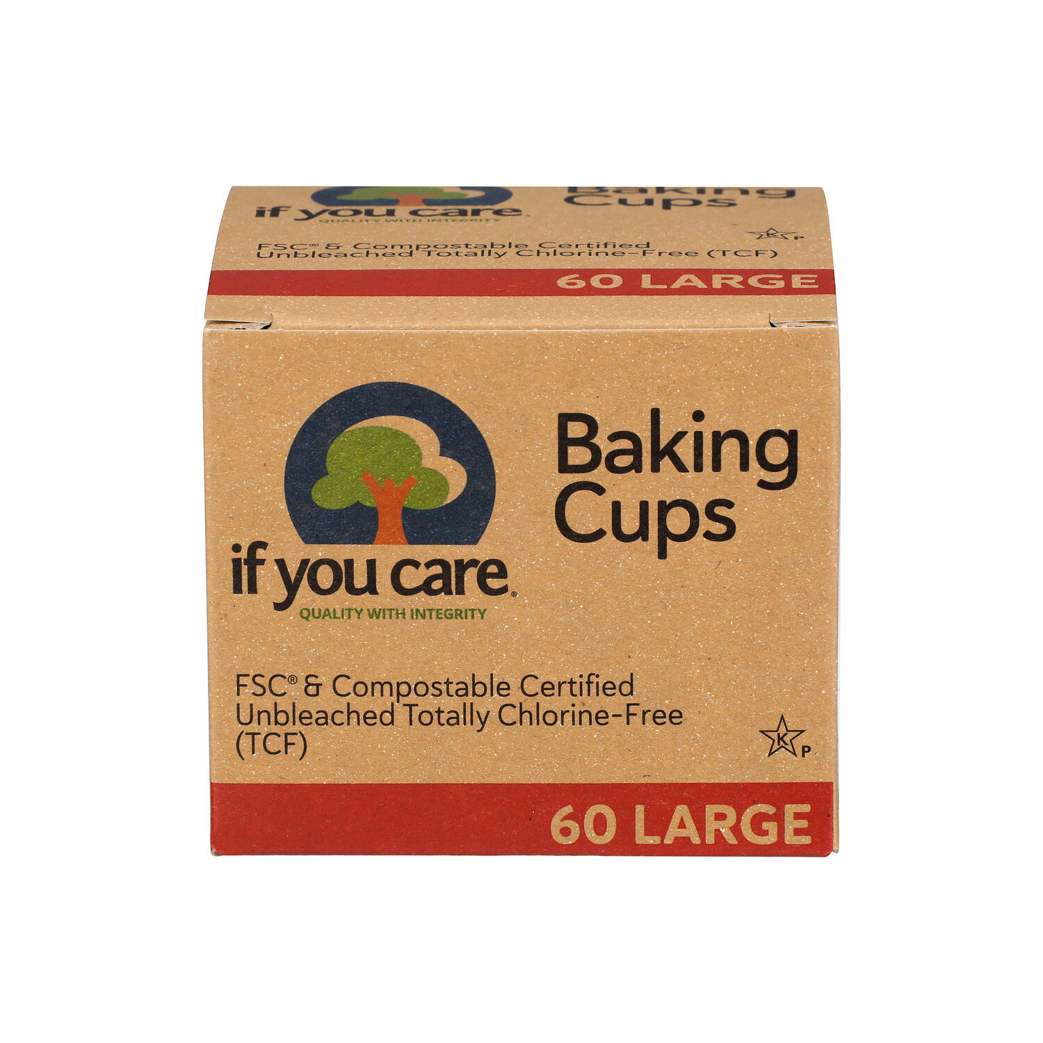 If You Care Large Baking Cups - 60 Count Image 1 of 2