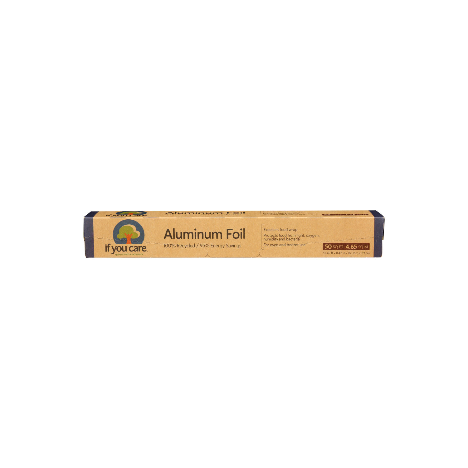 If You Care 100% Recycled Aluminum Foil - 50 Square foot Image 1 of 2