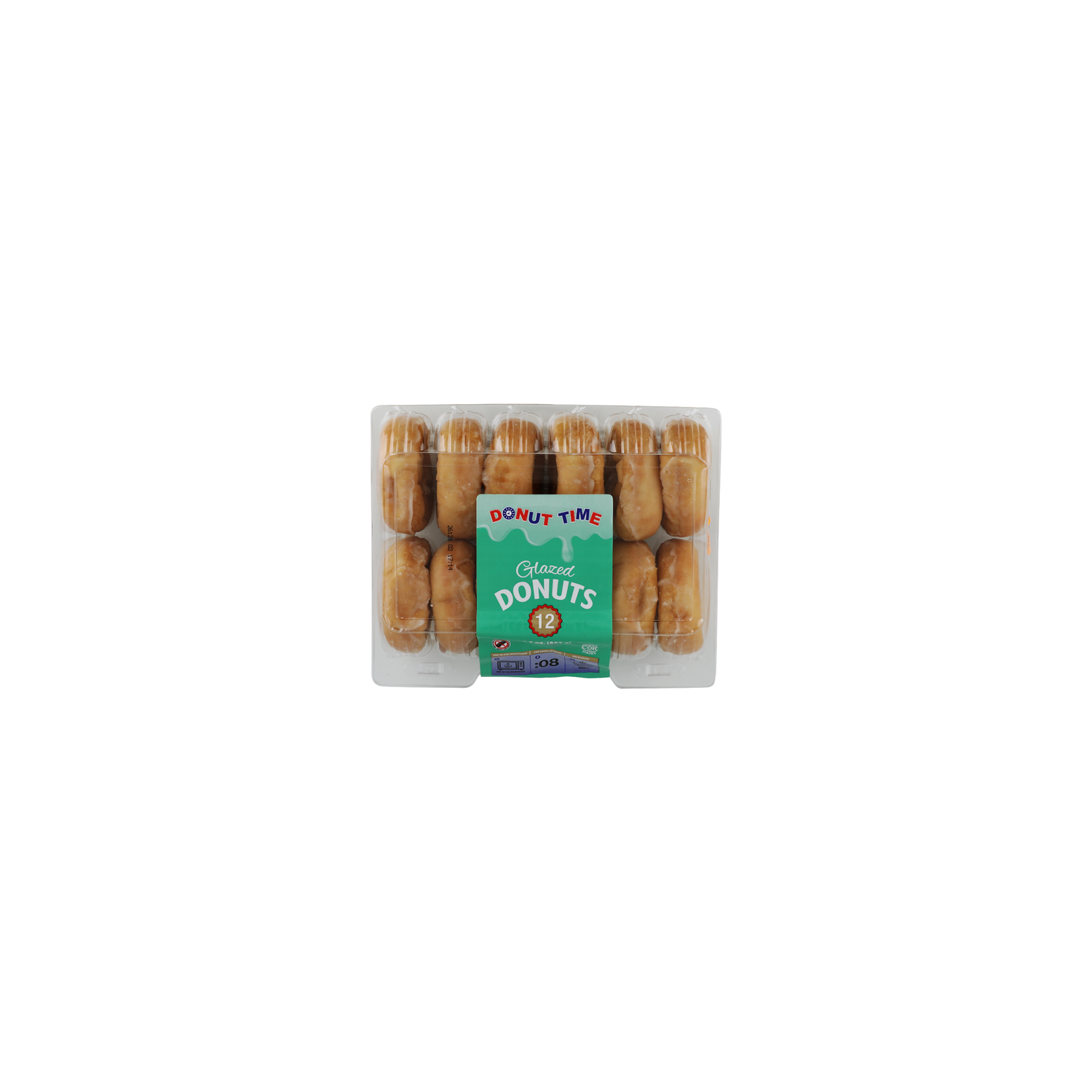 Donut Time Glazed Donuts - 19.5 Ounce Image 1 of 4