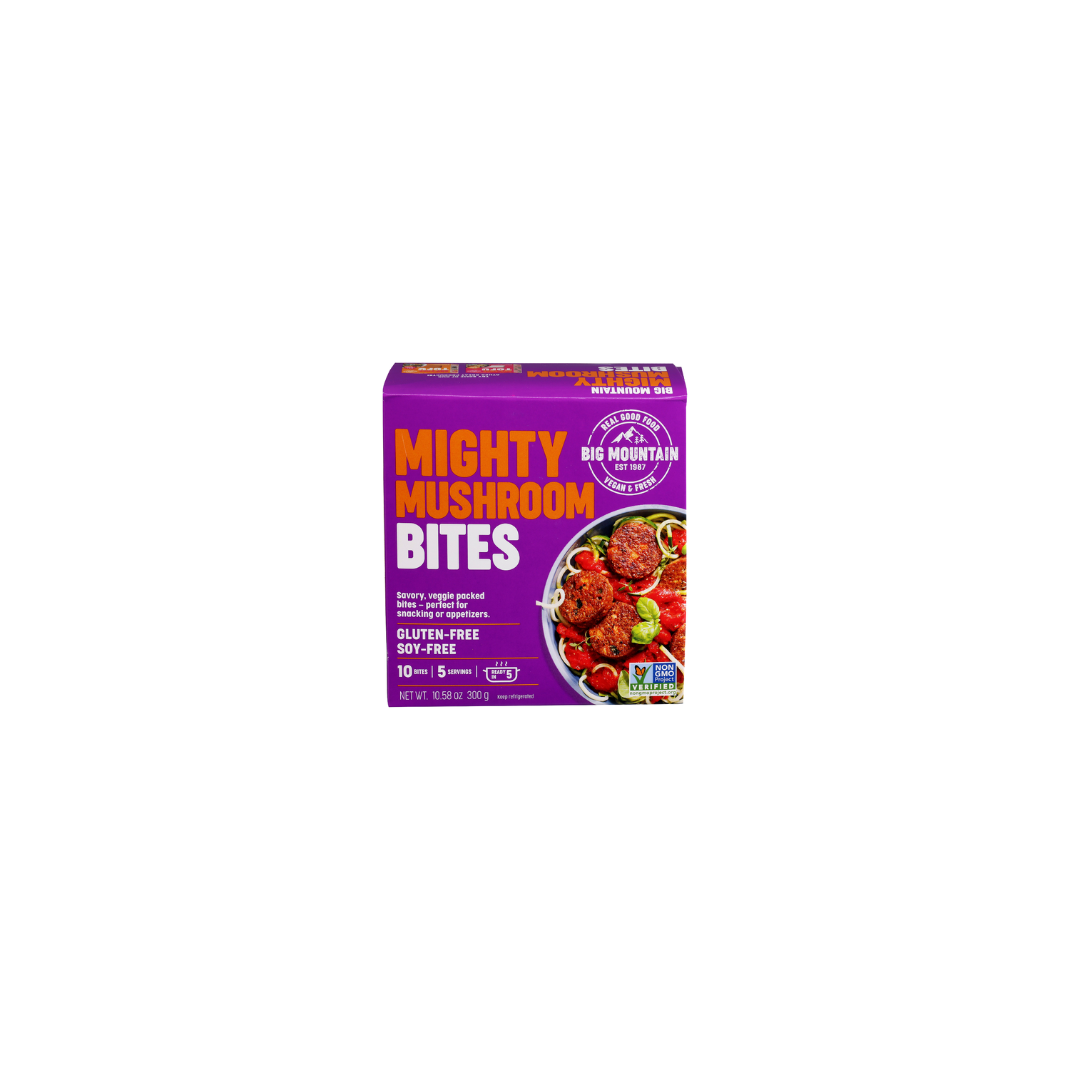 Big Mountain Foods Mmm Mighty Mushroom Bites - 1.058 Ounce - 10 Count Image 1 of 4