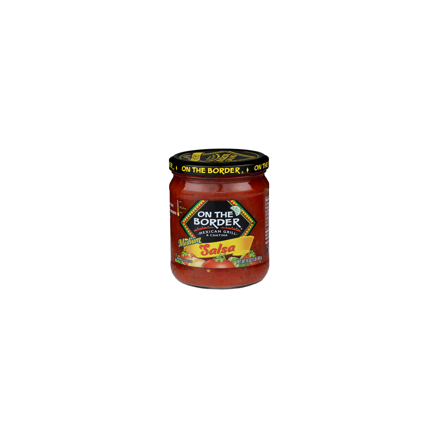 On The Border Medium Salsa - 16 Ounce Image 1 of 4