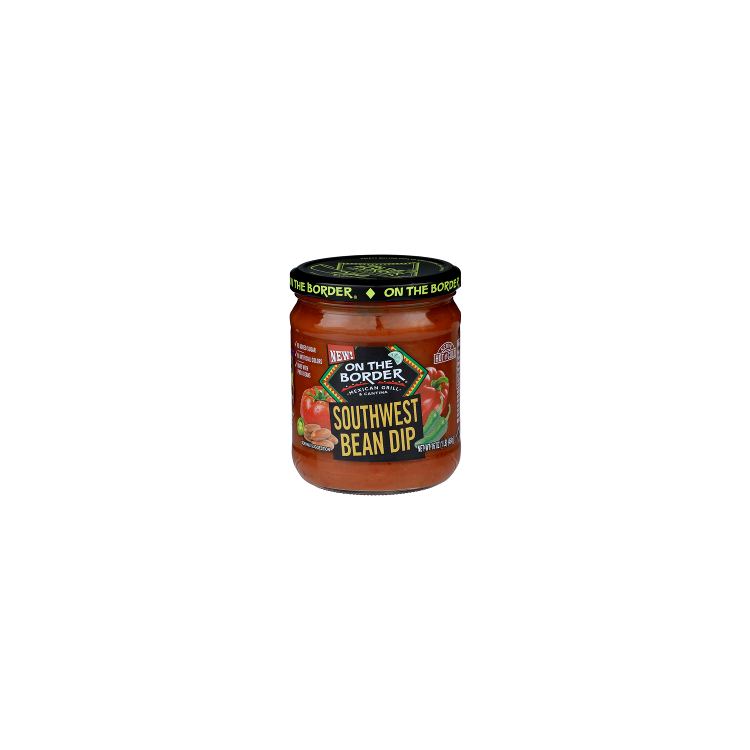 On The Border Southwest Bean Dip - 16 Ounce Image 1 of 4