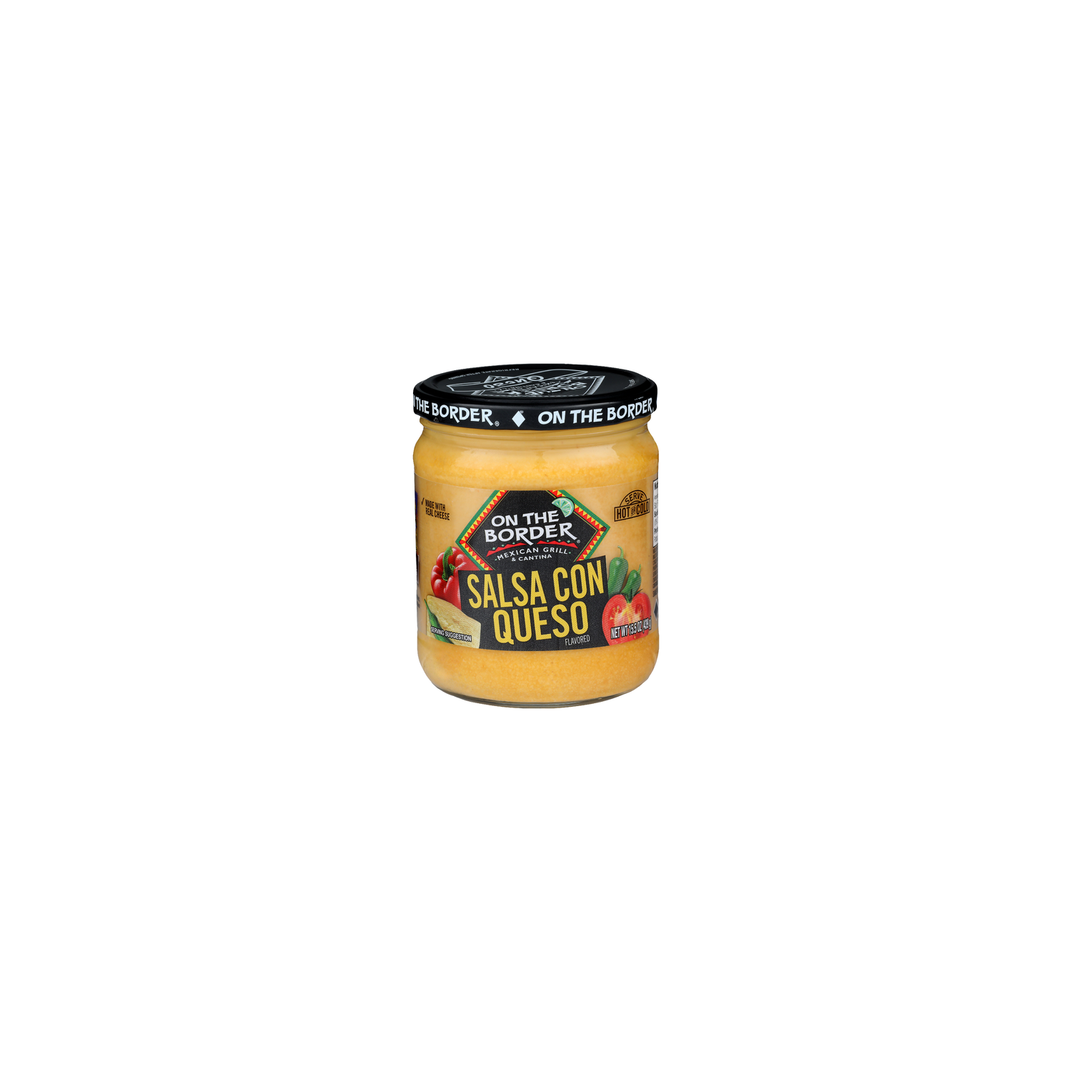 On The Border Salsa Con Queso - 15.5 Ounce Image 1 of 4