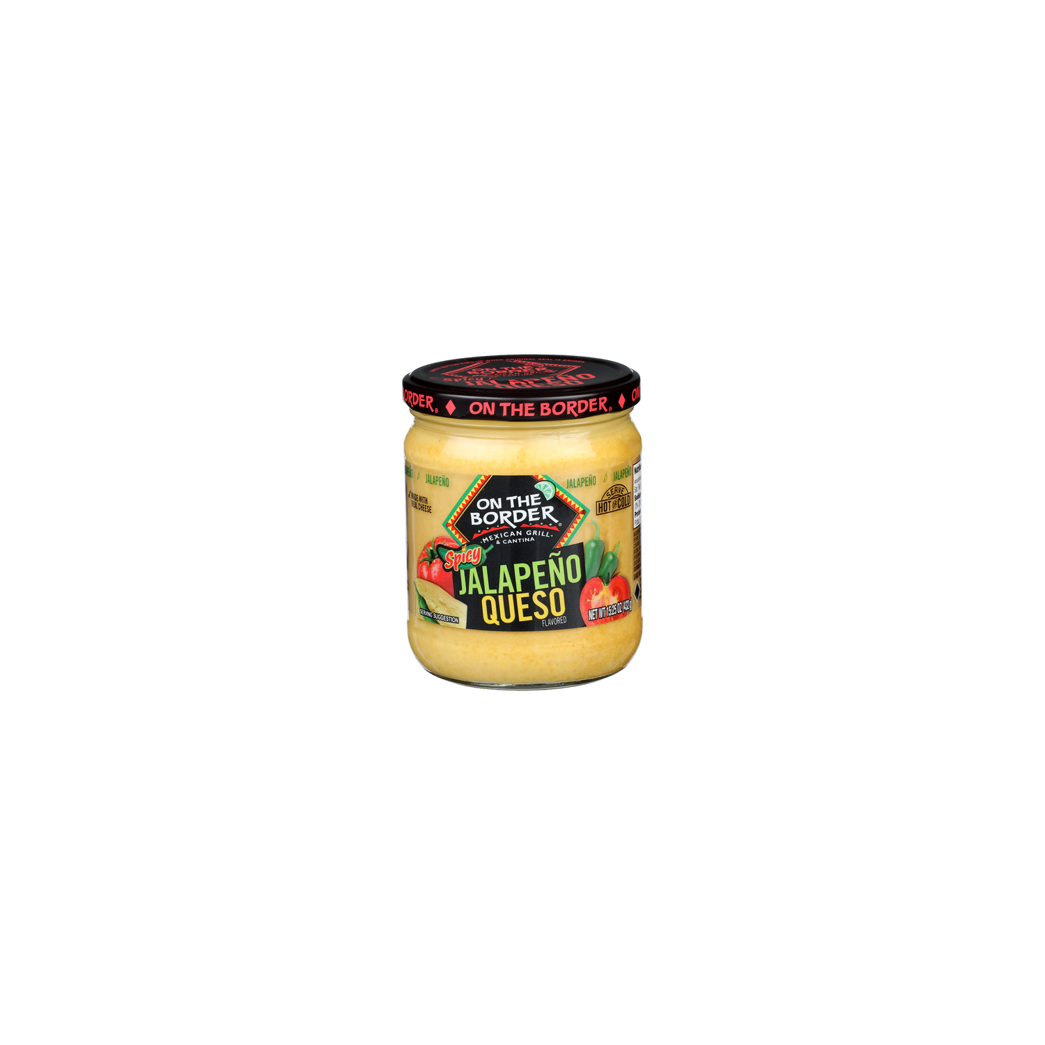 On The Border Jalapeño Queso Flavored Spicy - 15.25 Ounce Image 1 of 4