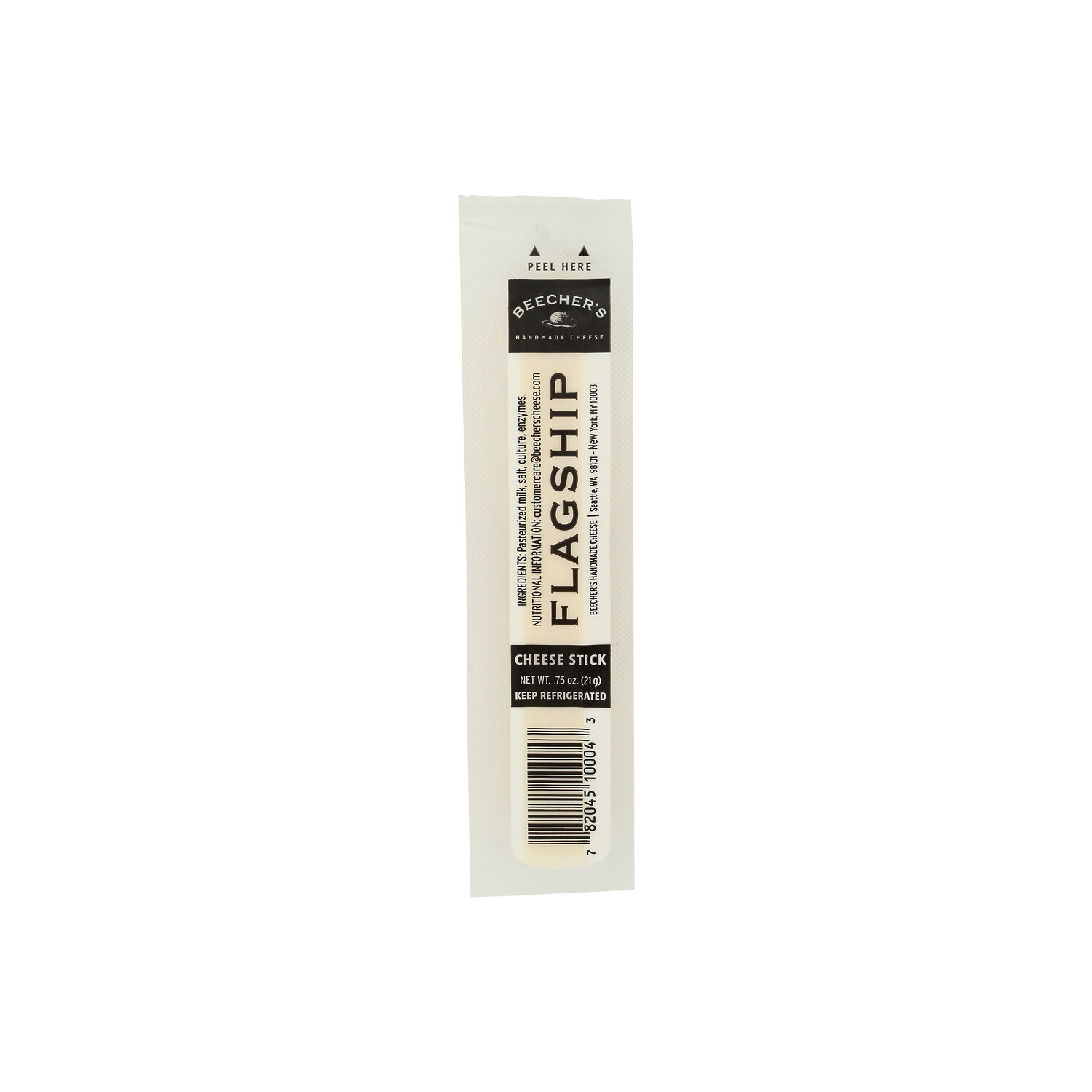 BEECHER's Handmade Cheese Flagship Cheese Stick - 0.75 Ounce Image 1 of 3