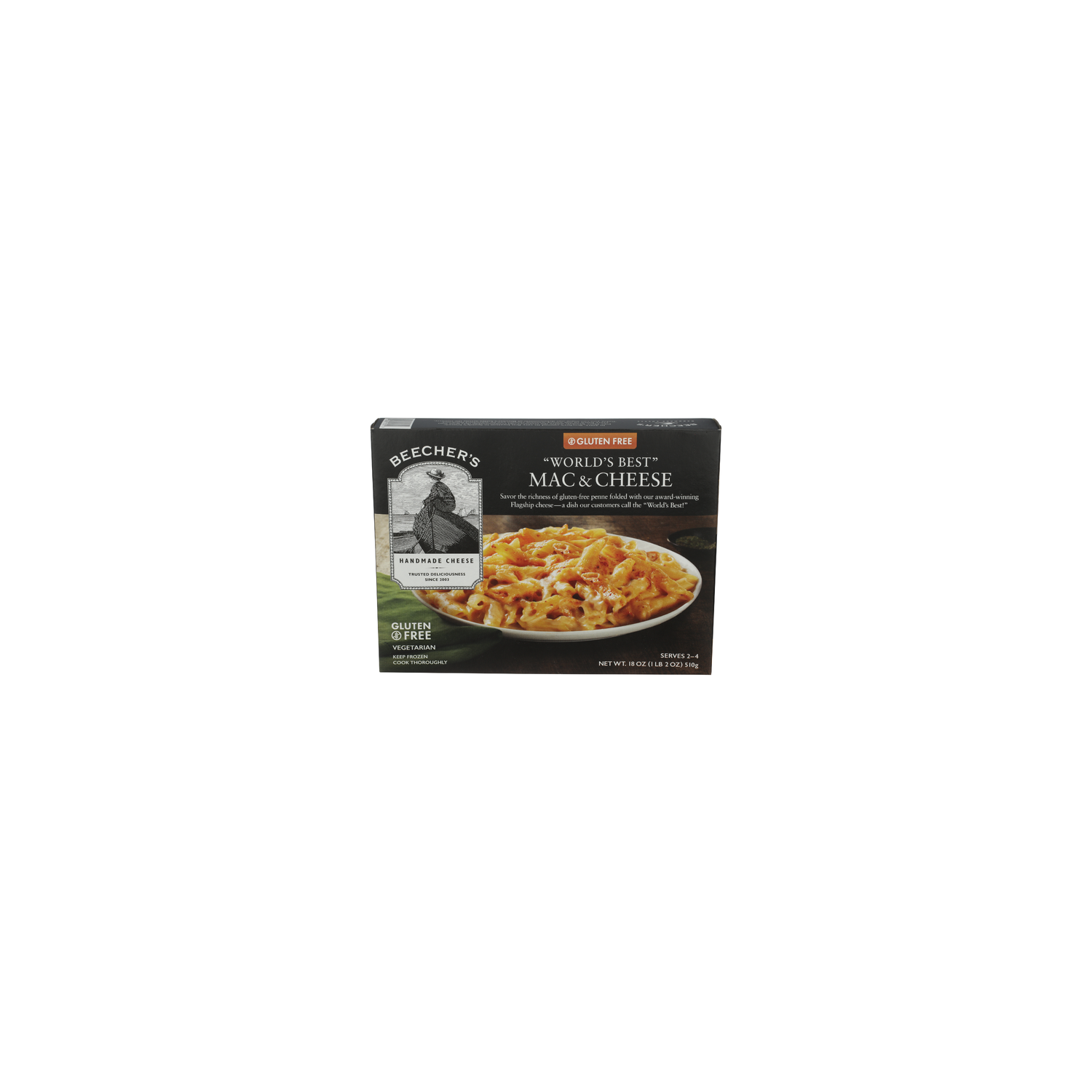 Beecher's Cheese Frozen Gluten Free Mac & Cheese - 18 Ounce Image 1 of 4