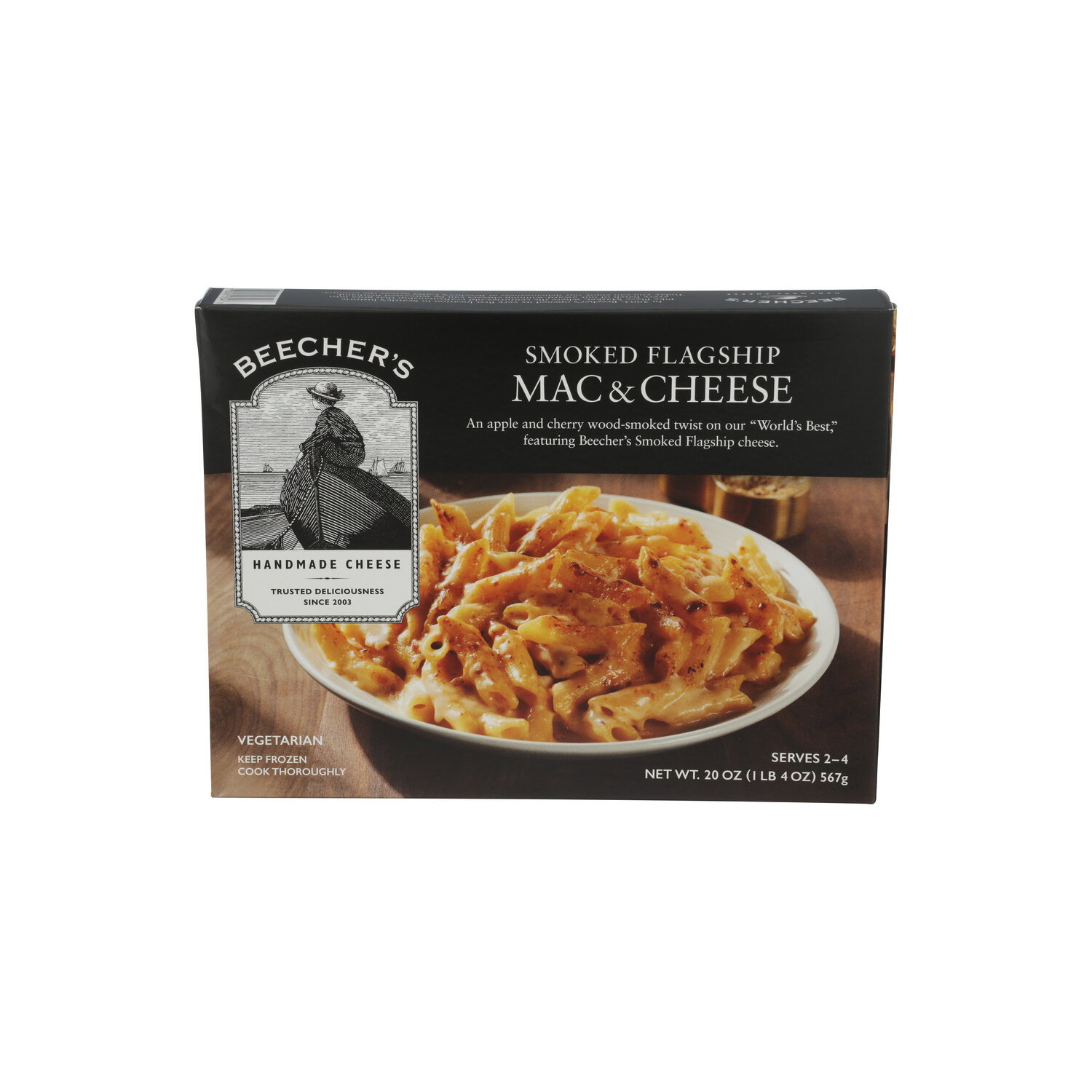 BEECHER'S HANDMADE CHEESE Smoked Flagship Mac & Cheese - 20 Ounce Image 1 of 4