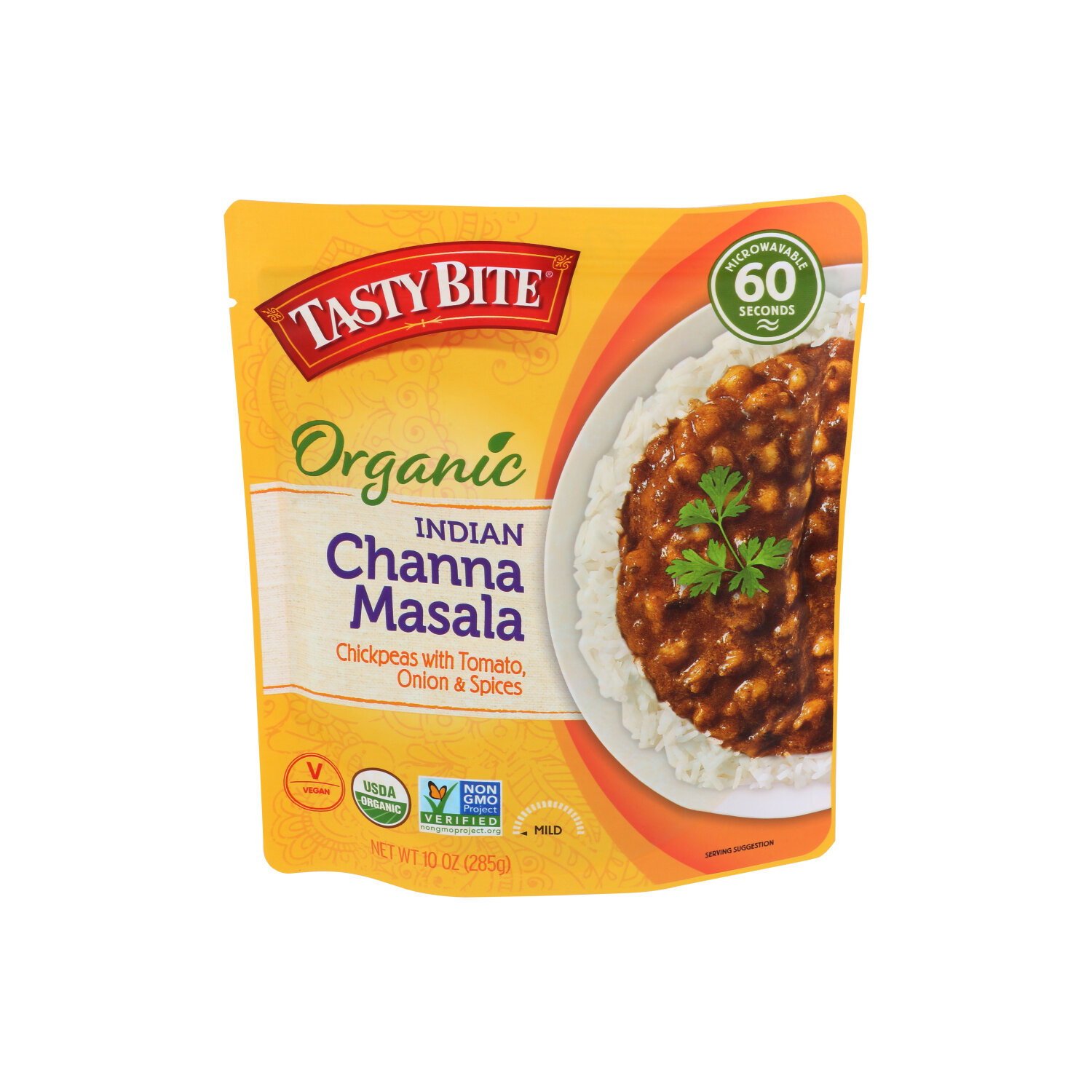Tasty Bite Organic Indian Entrée Channa Masala - 10 Ounce Image 1 of 4